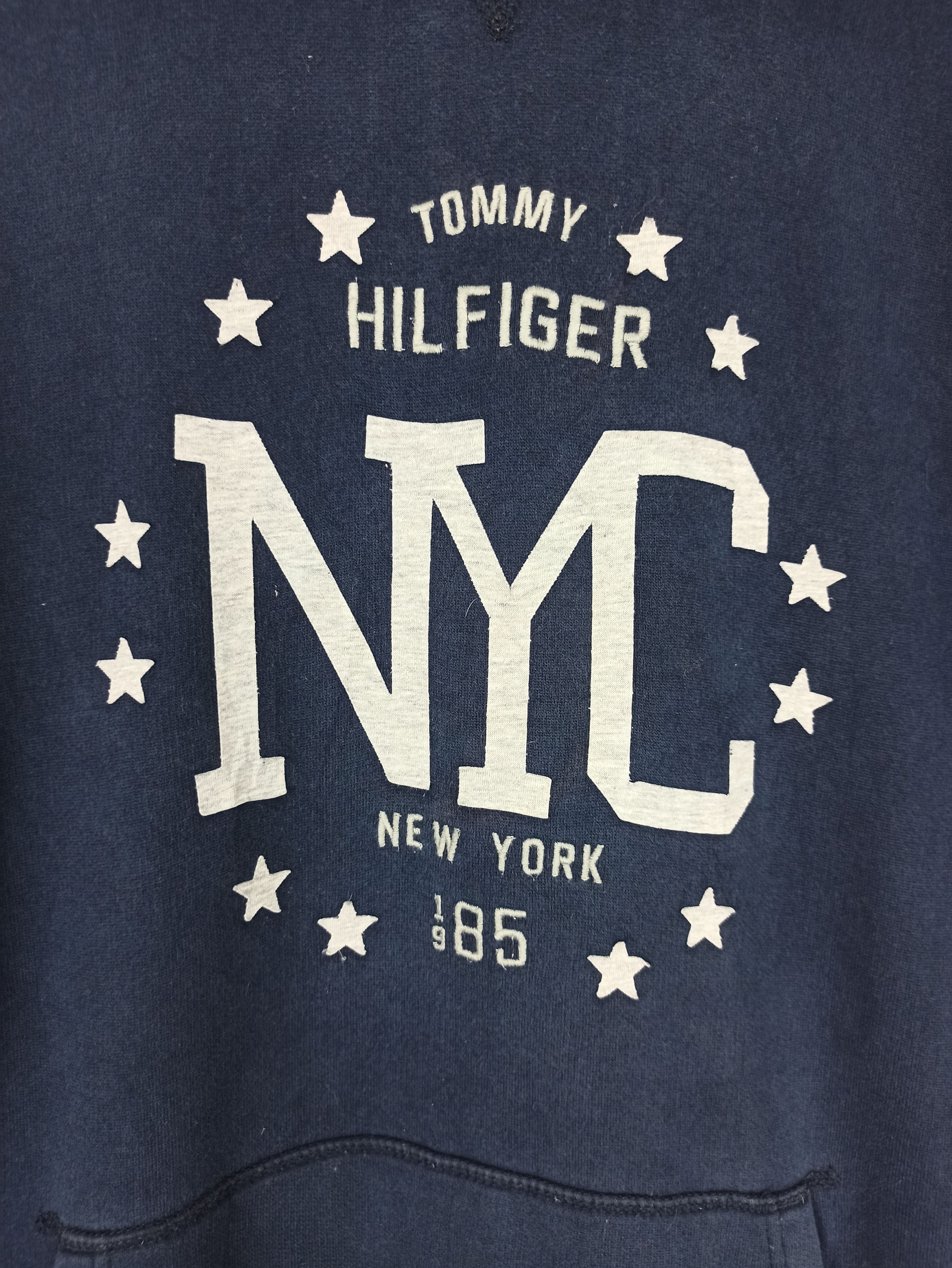 Tommy Hilfiger Vintage Tommy Hilfiger New York Sweatshirts (c46) Size US M / EU 48-50 / 2 - 2 Thumbnail