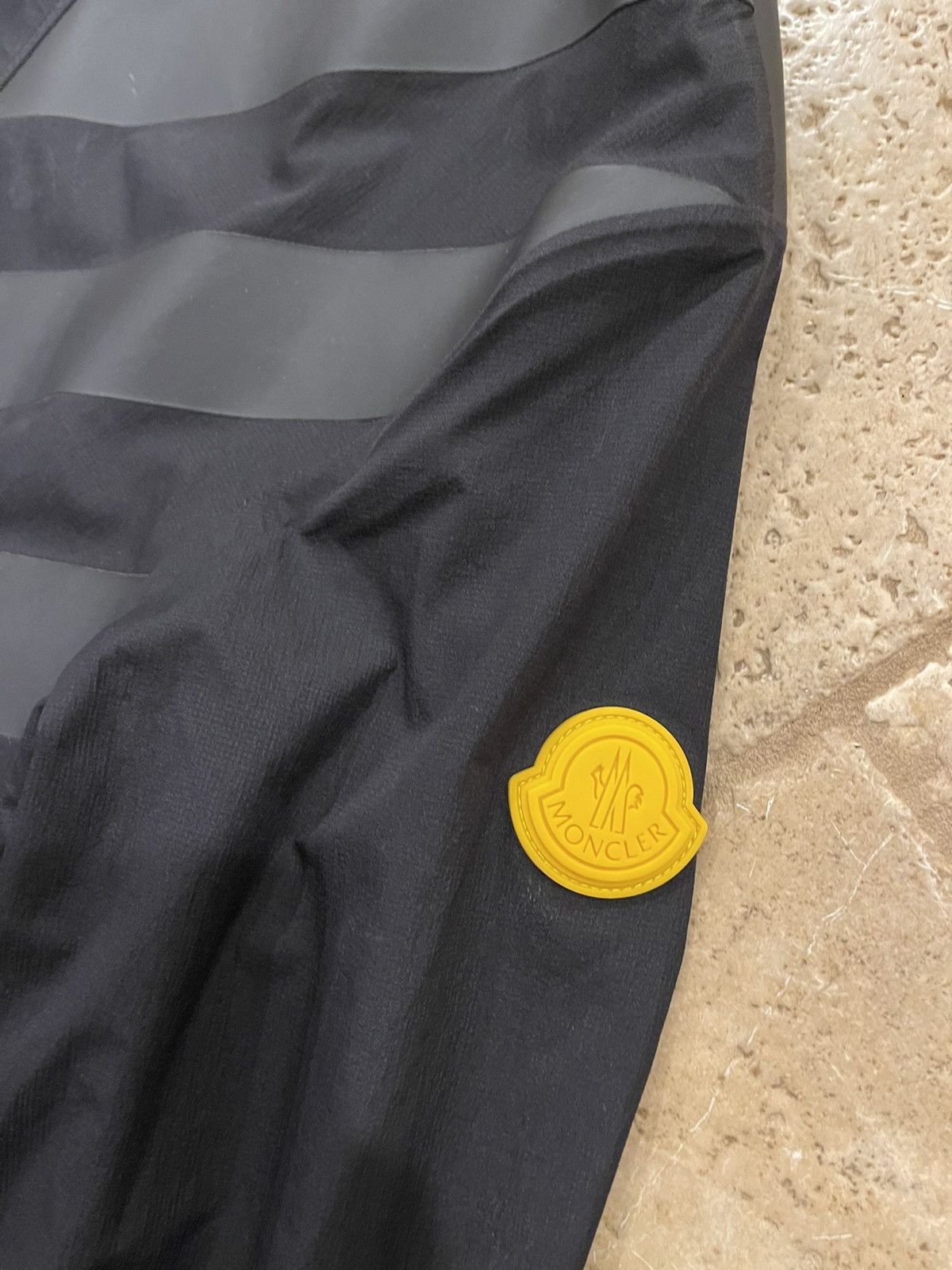 Moncler × Off-White Moncler x Off White Donville Smock Black Windbreaker Jacket Size US L / EU 52-54 / 3 - 9 Thumbnail