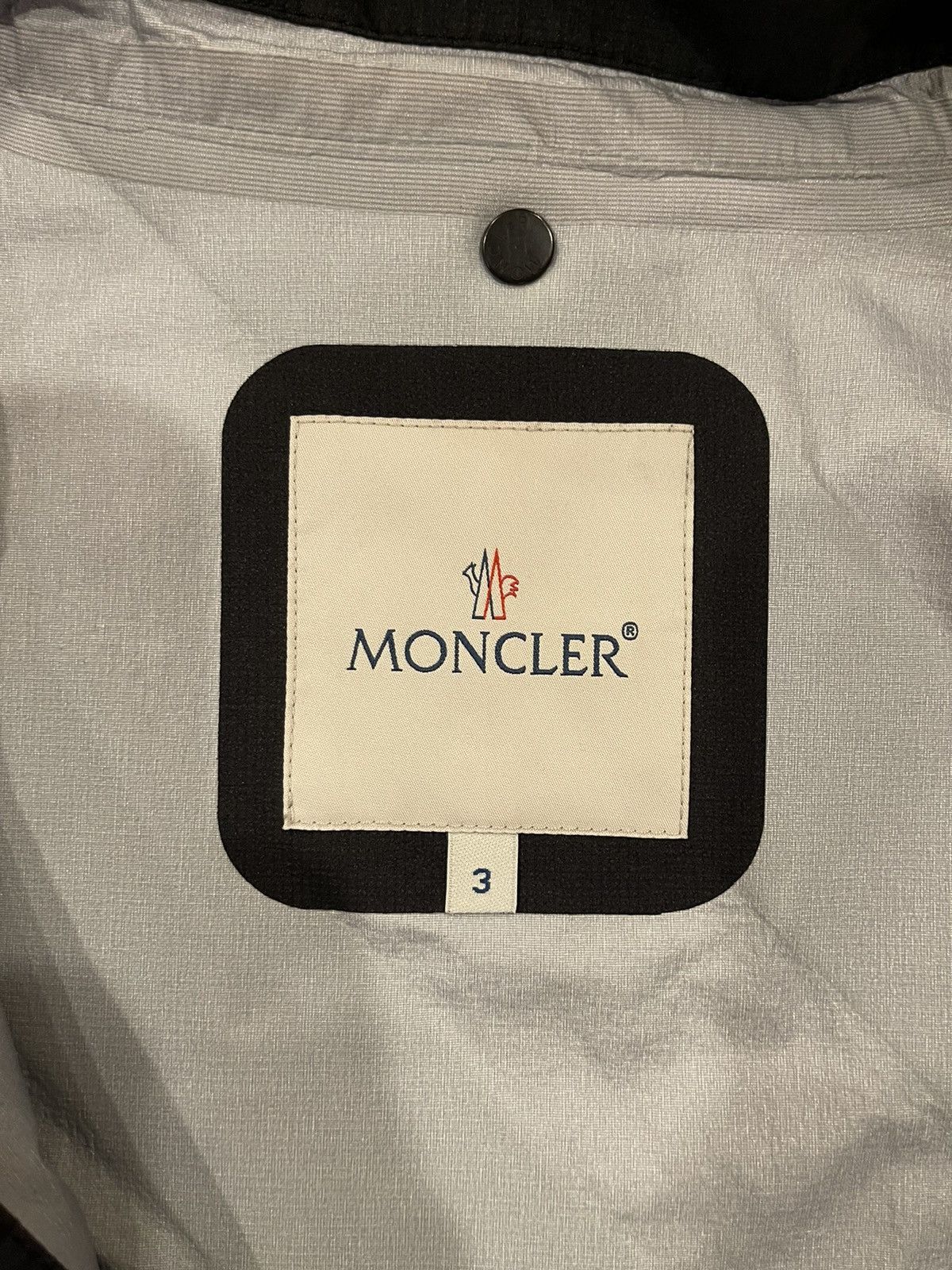 Moncler × Off-White Moncler x Off White Donville Smock Black Windbreaker Jacket Size US L / EU 52-54 / 3 - 13 Thumbnail