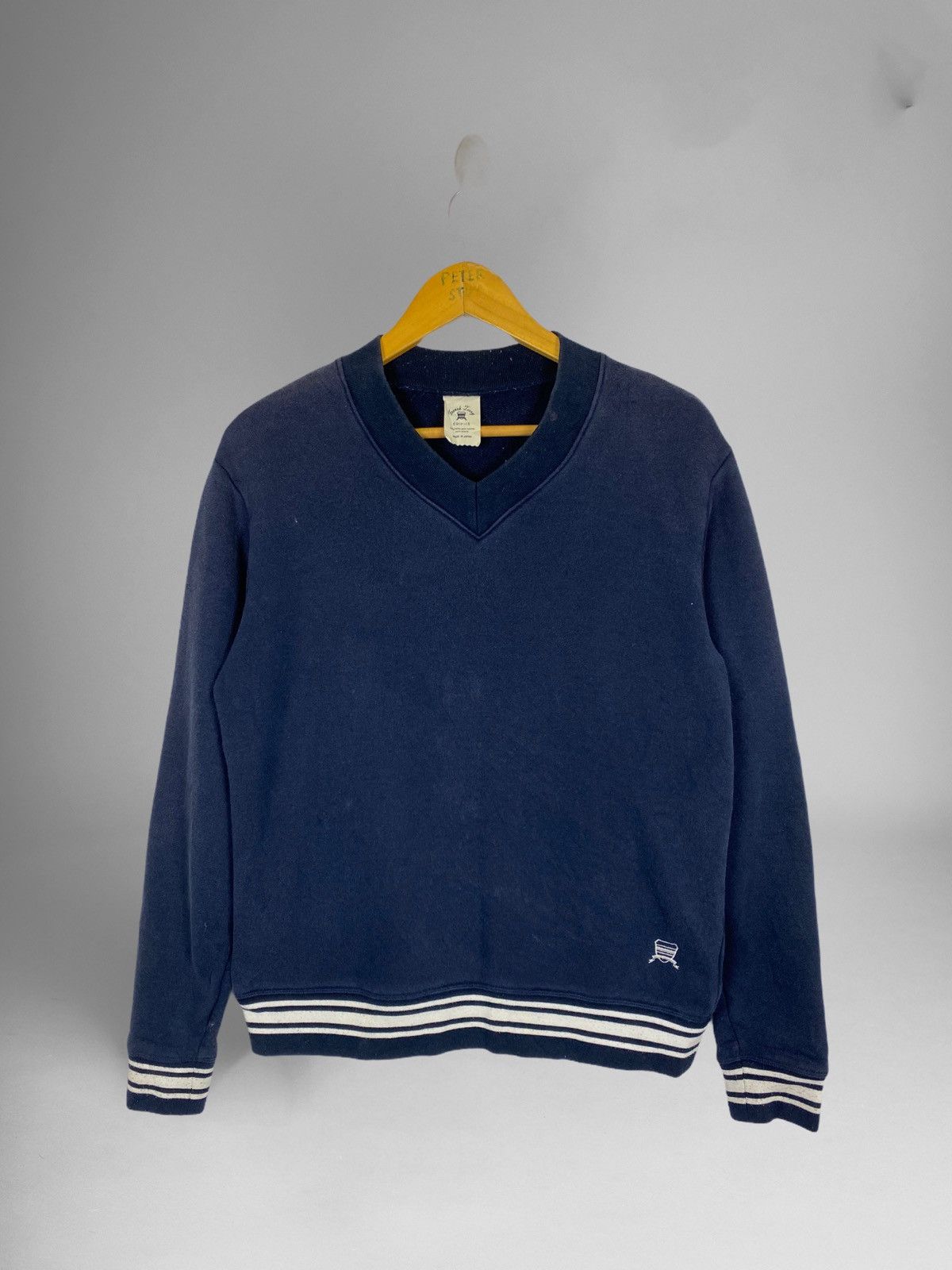 image of Edifice Japan Sweater in Dark Blue, Men's (Size Small)