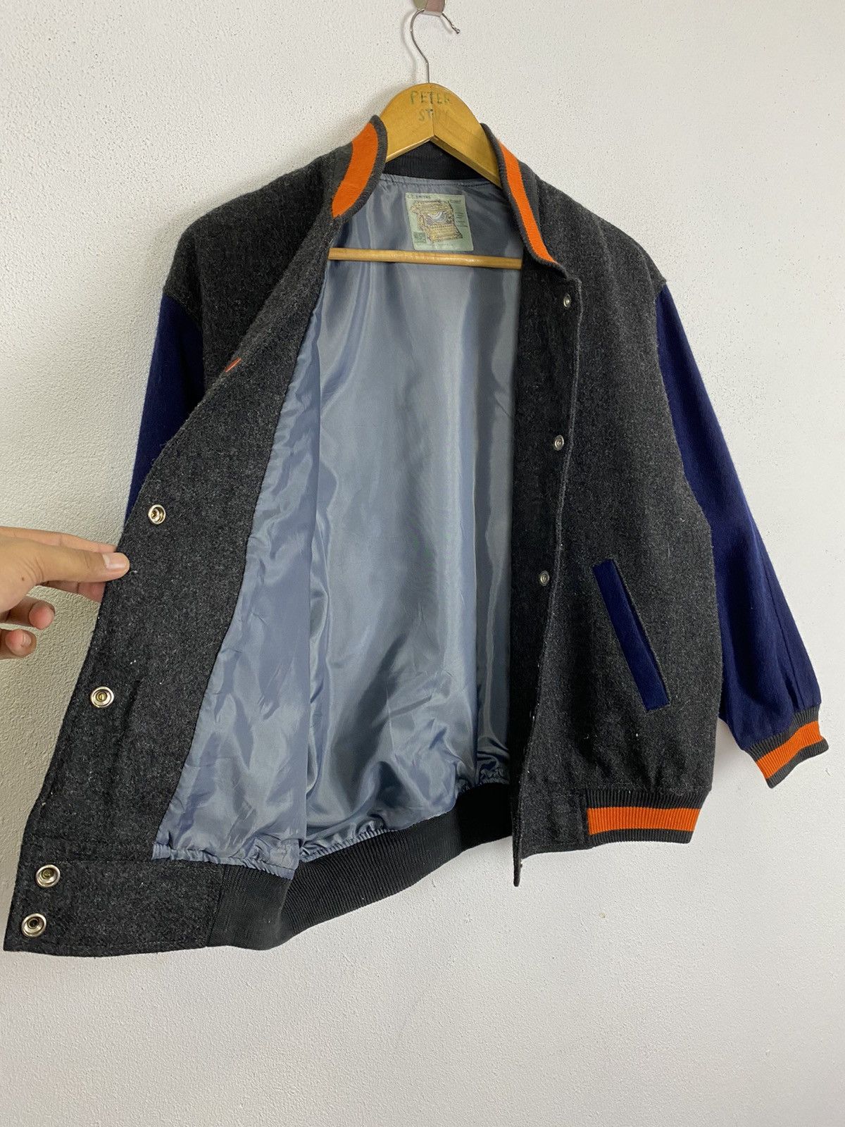 The Smiths VINTAGE SMITH VARSITY JACKET WOOL FABRIC Size US M / EU 48-50 / 2 - 4 Thumbnail