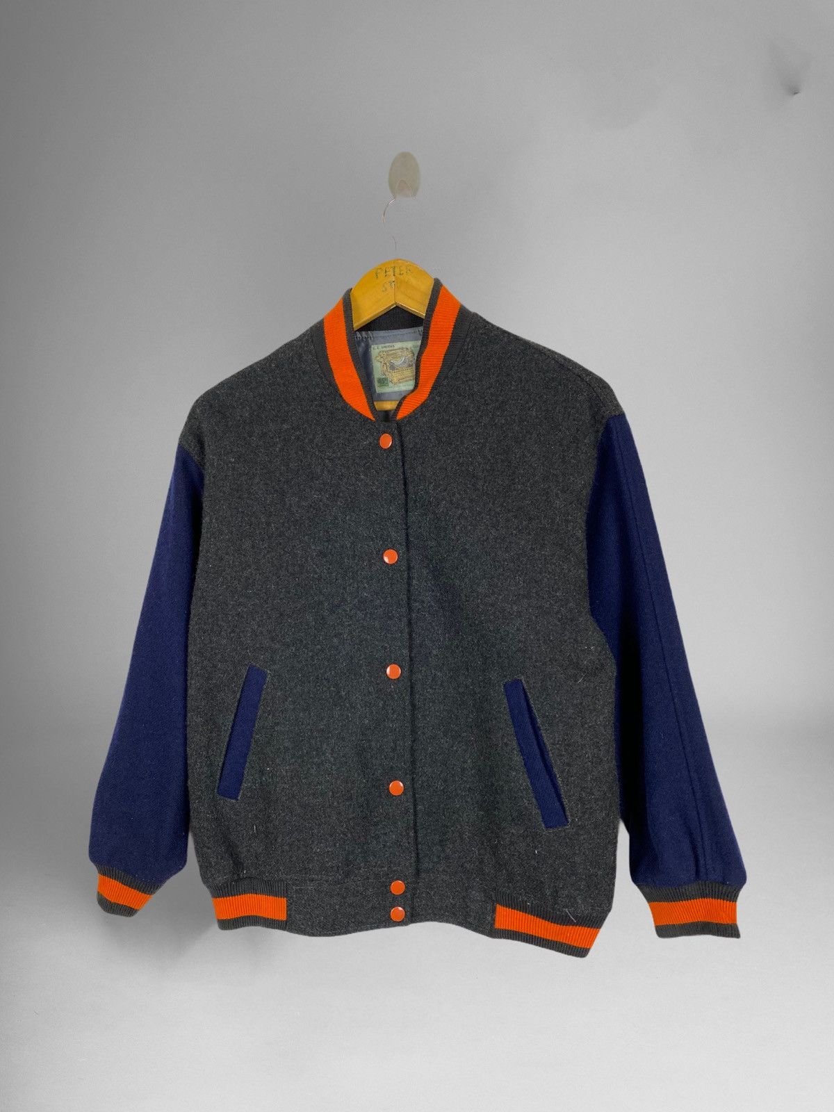 The Smiths VINTAGE SMITH VARSITY JACKET WOOL FABRIC Size US M / EU 48-50 / 2 - 1 Thumbnail