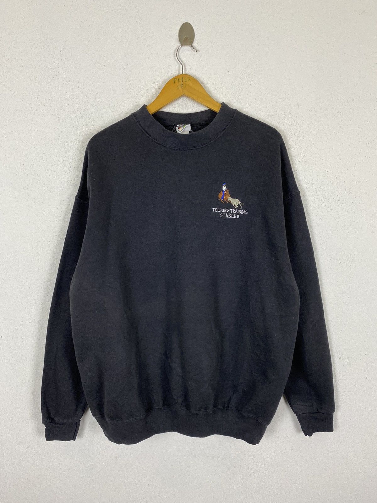 Vintage VINTAGE TELFORD TRAINING STABLES SWEATER Size US XL / EU 56 / 4 - 2 Thumbnail