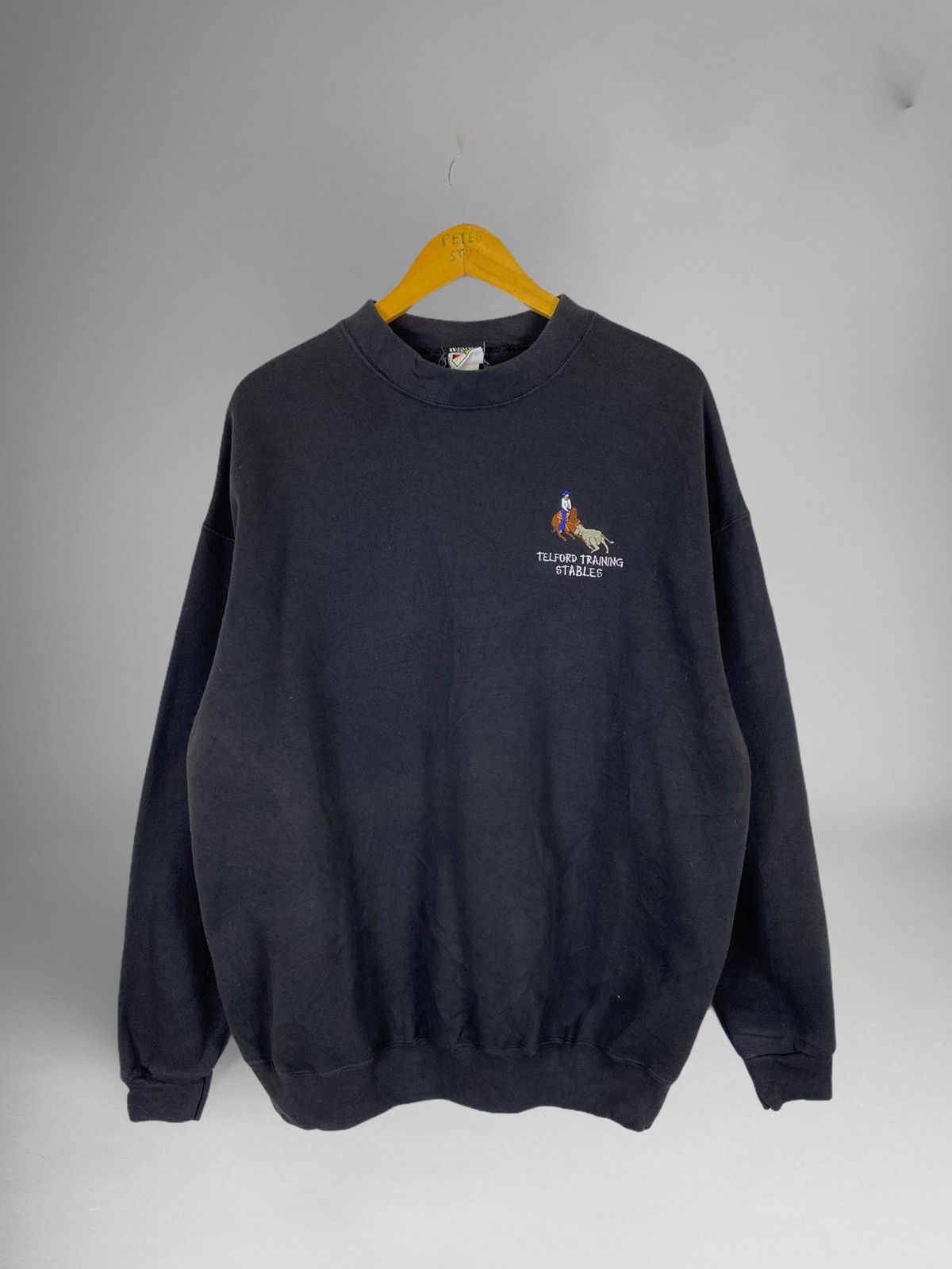 Vintage VINTAGE TELFORD TRAINING STABLES SWEATER Size US XL / EU 56 / 4 - 1 Thumbnail