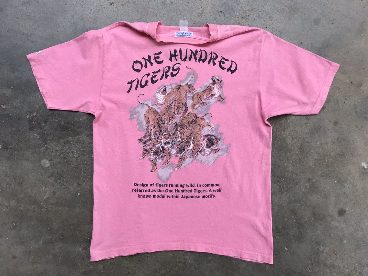 Sun Surf × Toyo Enterprises × Vintage VTG RARE 90S SUN SURF X ONE HUNDRED TIGERS JAPANESE CLASSIC Size US L / EU 52-54 / 3 - 6 Thumbnail
