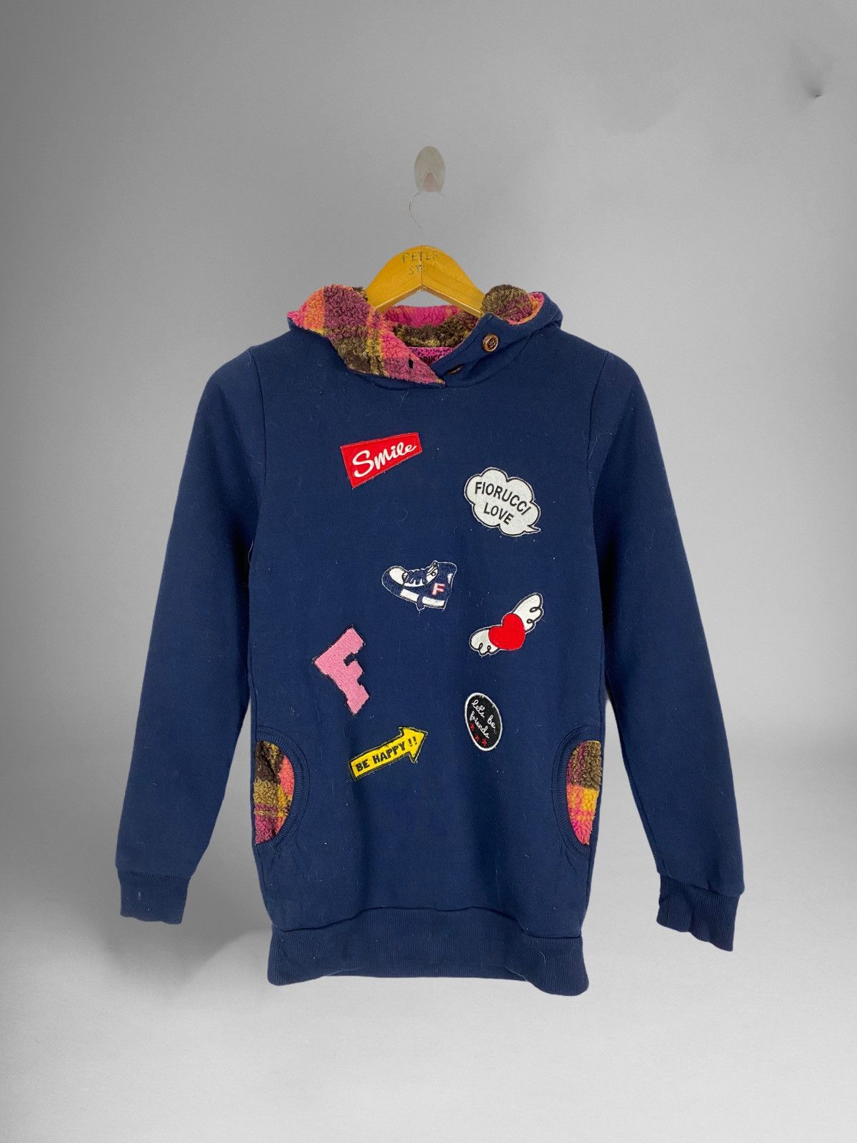 Fiorucci FIORUCCI PATCH HODDIES DESIGN Size US S / EU 44-46 / 1 - 1 Thumbnail