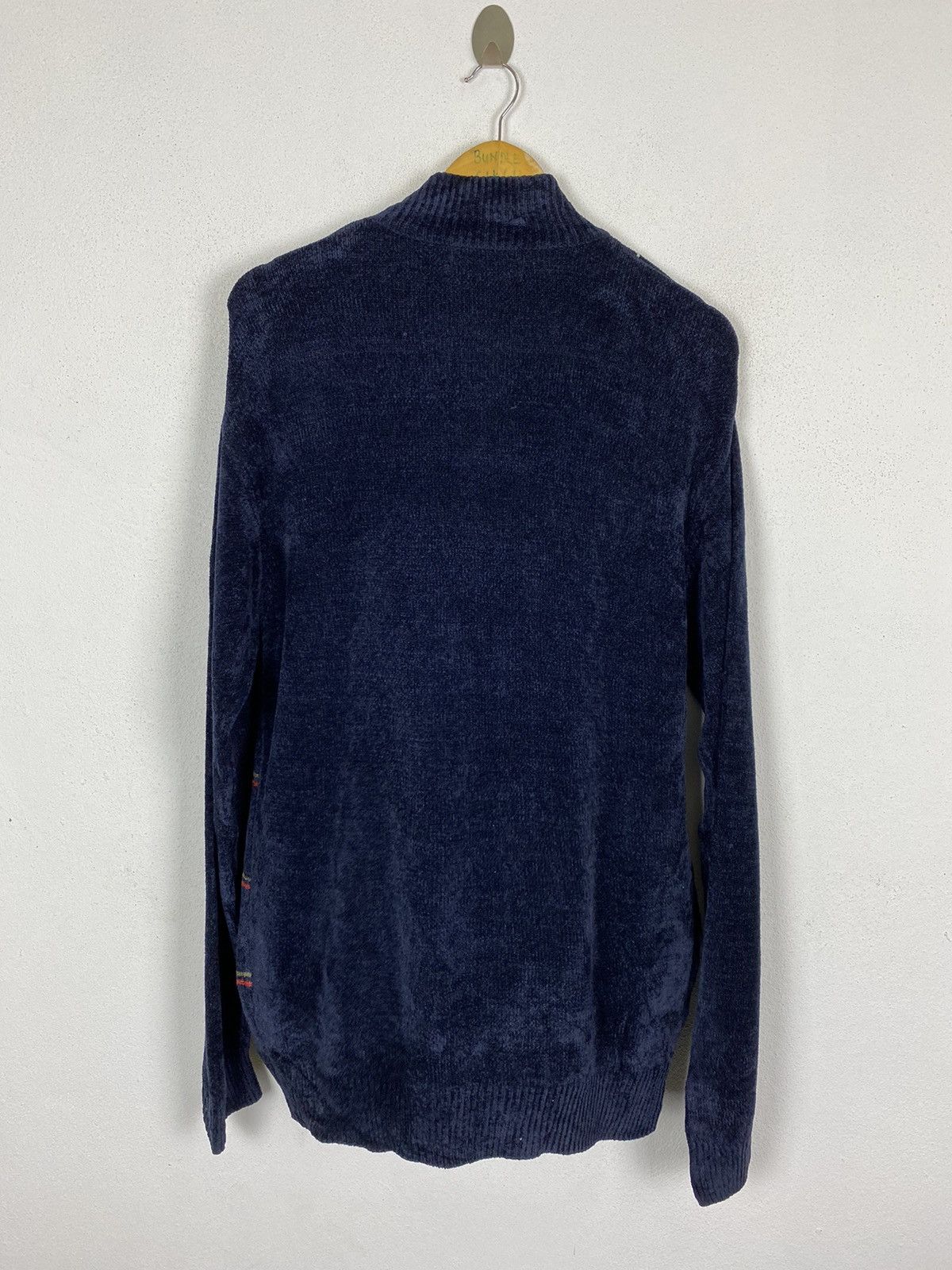Dunlop × Vintage VINTAGE DUNLOP MOTORSPORT KNITWEAR SWEATER Size US L / EU 52-54 / 3 - 5 Thumbnail