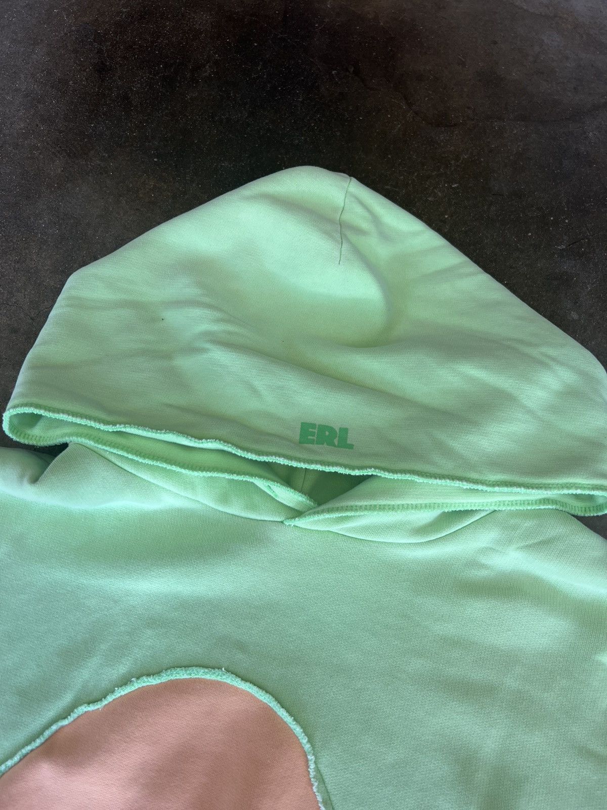 ERL 2021 ERL Swirl Hoodie Sweatshirt Green Orange Size US XL / EU 56 / 4 - 4 Thumbnail