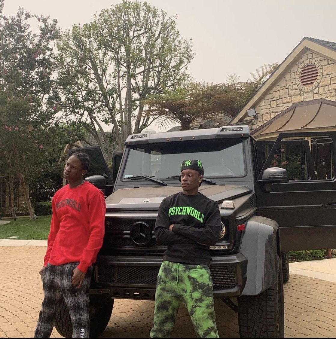 Psychworld Psychworld Web Dye Sweatpants Size US 32 / EU 48 - 4 Thumbnail