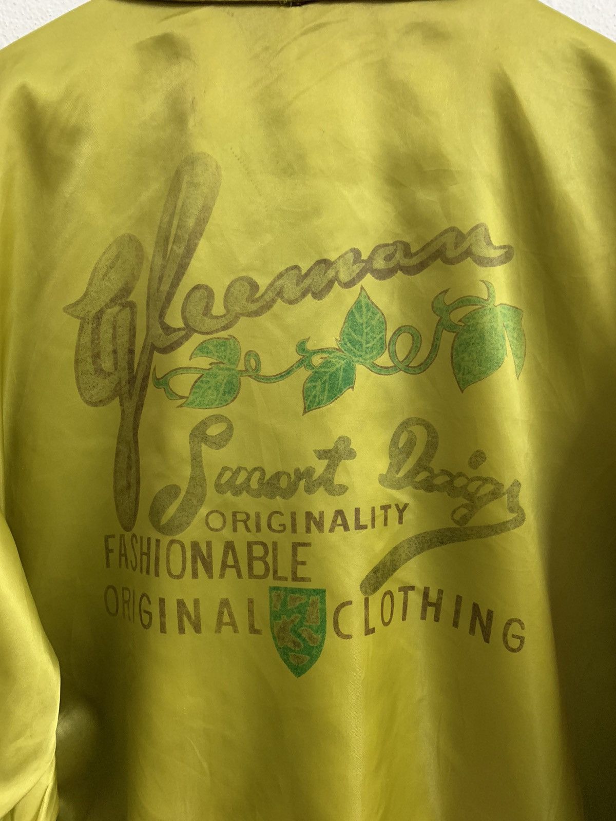 Japanese Brand Gleeman Corduroy Reversible Bomber Jacket Size US M / EU 48-50 / 2 - 11 Thumbnail