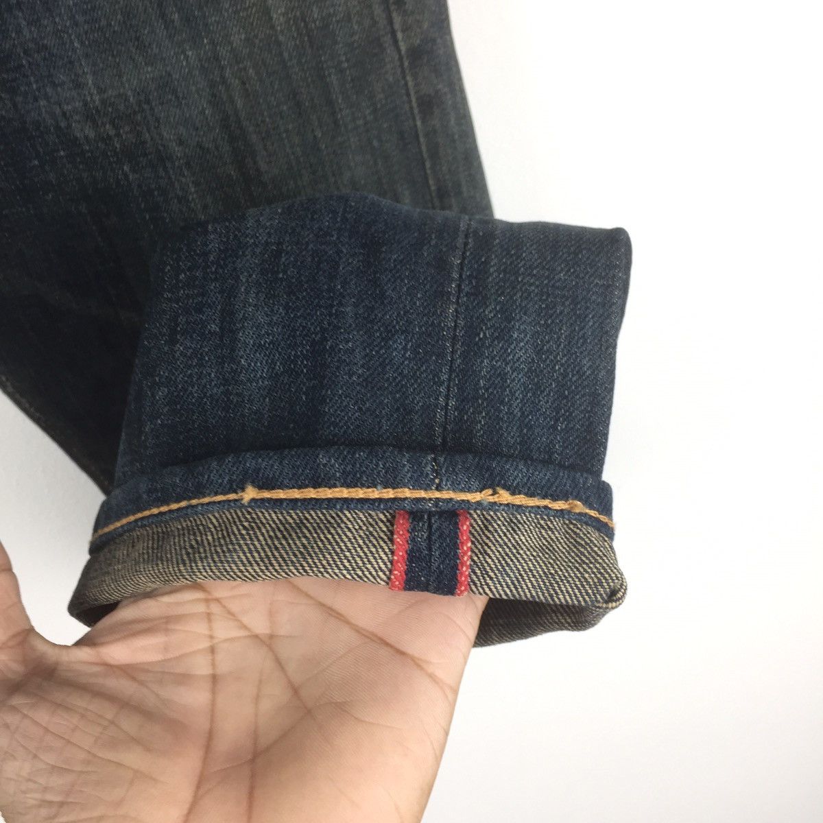 HOLLYWOOD RANCH MARKET × Japanese Brand × Vintage Vintage HR Market Jeans selvedge distressed denim Size US 29 - 2 Thumbnail