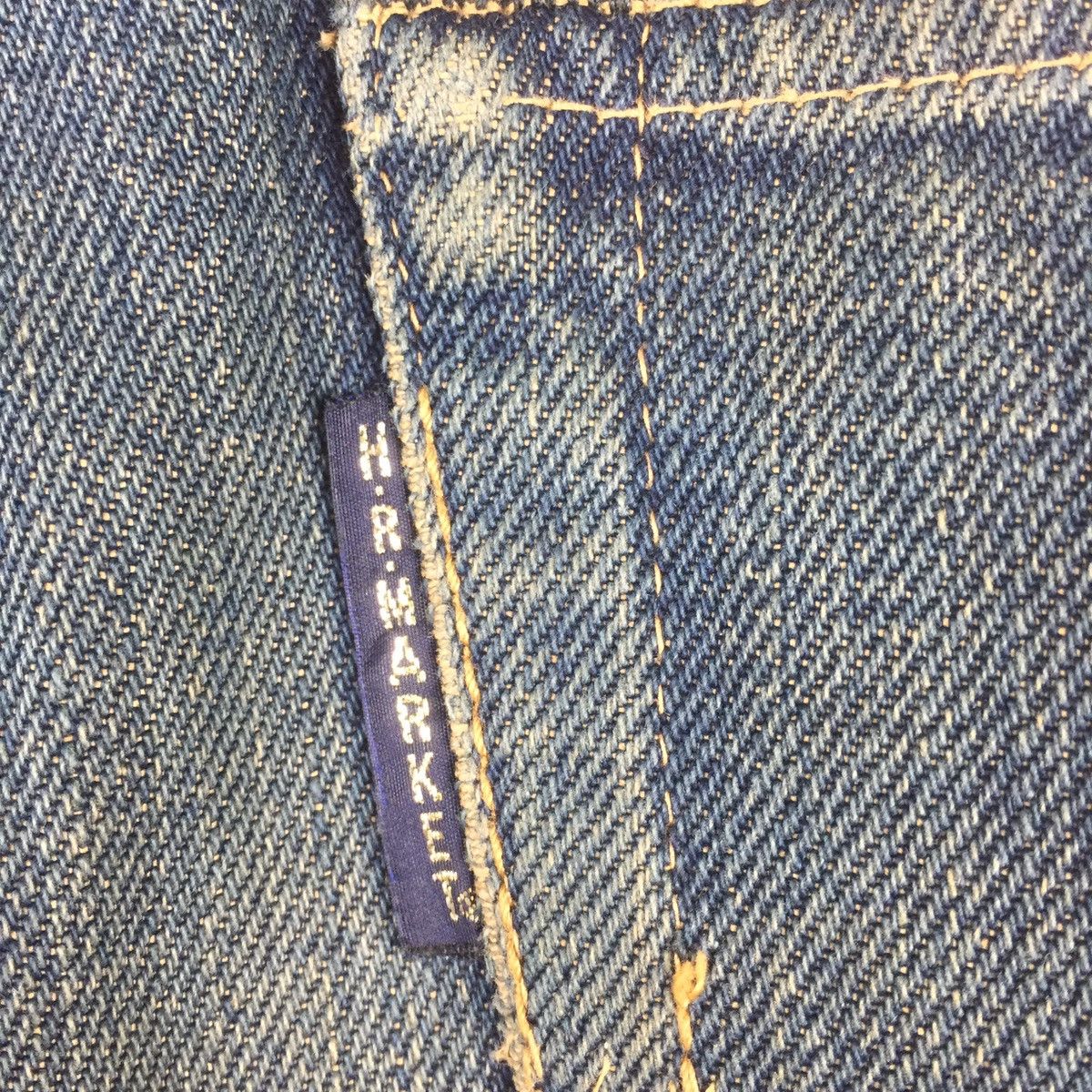 HOLLYWOOD RANCH MARKET × Japanese Brand × Vintage Vintage HR Market Jeans selvedge distressed denim Size US 29 - 9 Thumbnail