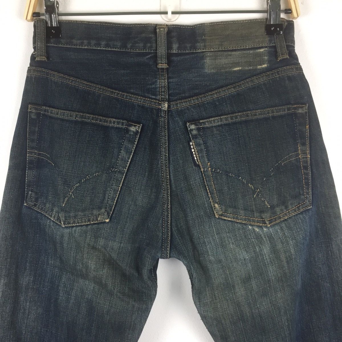 HOLLYWOOD RANCH MARKET × Japanese Brand × Vintage Vintage HR Market Jeans selvedge distressed denim Size US 29 - 8 Thumbnail