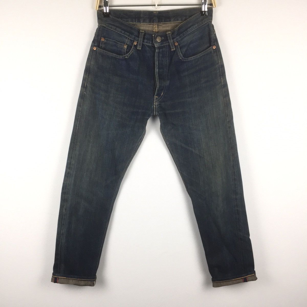 HOLLYWOOD RANCH MARKET × Japanese Brand × Vintage Vintage HR Market Jeans selvedge distressed denim Size US 29 - 1 Thumbnail