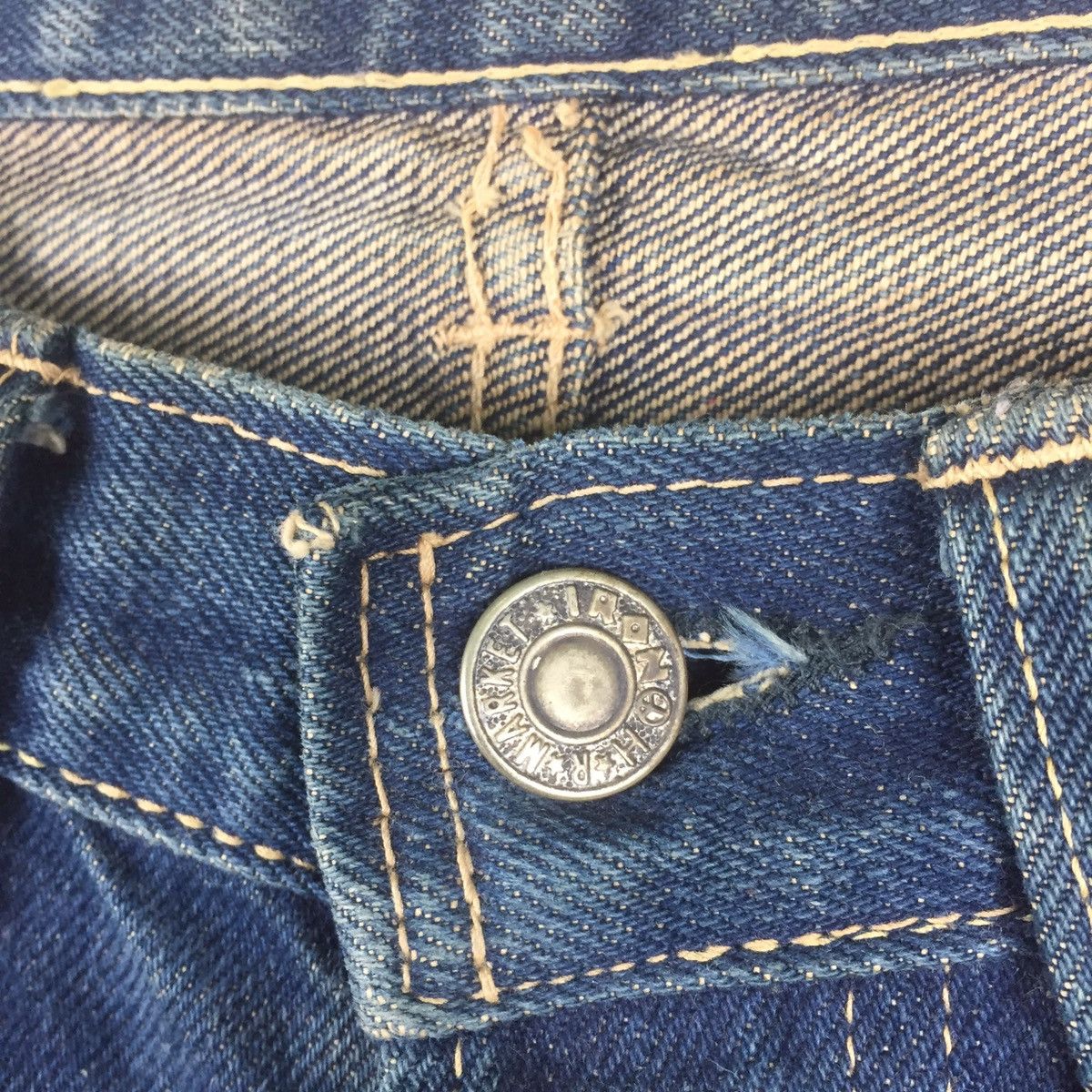 HOLLYWOOD RANCH MARKET × Japanese Brand × Vintage Vintage HR Market Jeans selvedge distressed denim Size US 29 - 4 Thumbnail