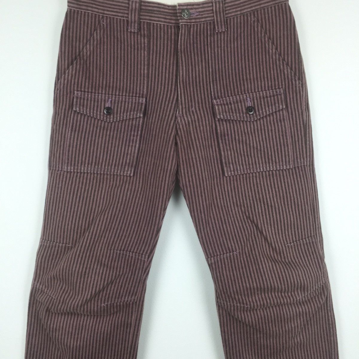 Boycott × Japanese Brand Boycott bush pants hickory stripe 6 pocket Size US 30 / EU 46 - 2 Thumbnail