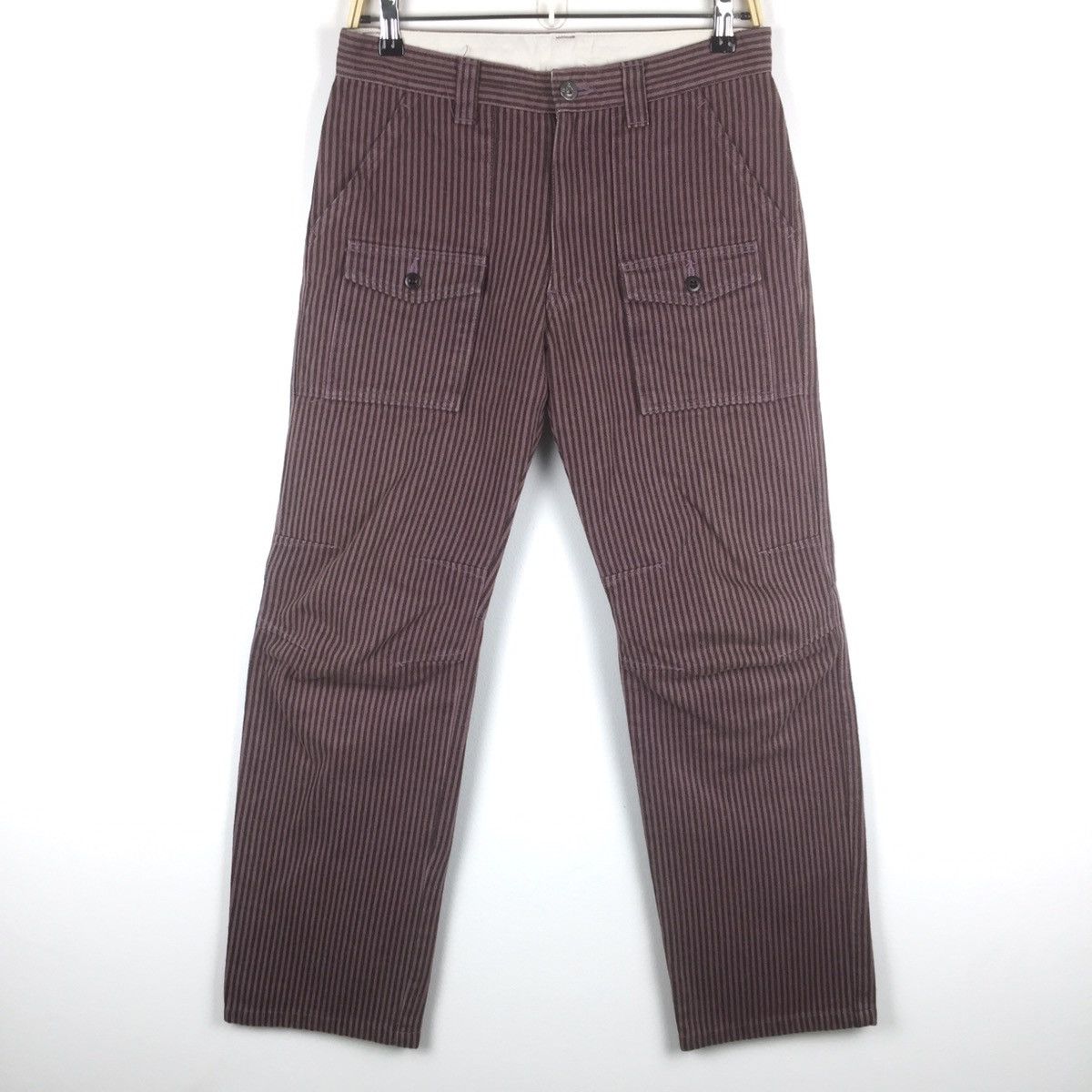 Boycott × Japanese Brand Boycott bush pants hickory stripe 6 pocket Size US 30 / EU 46 - 1 Thumbnail