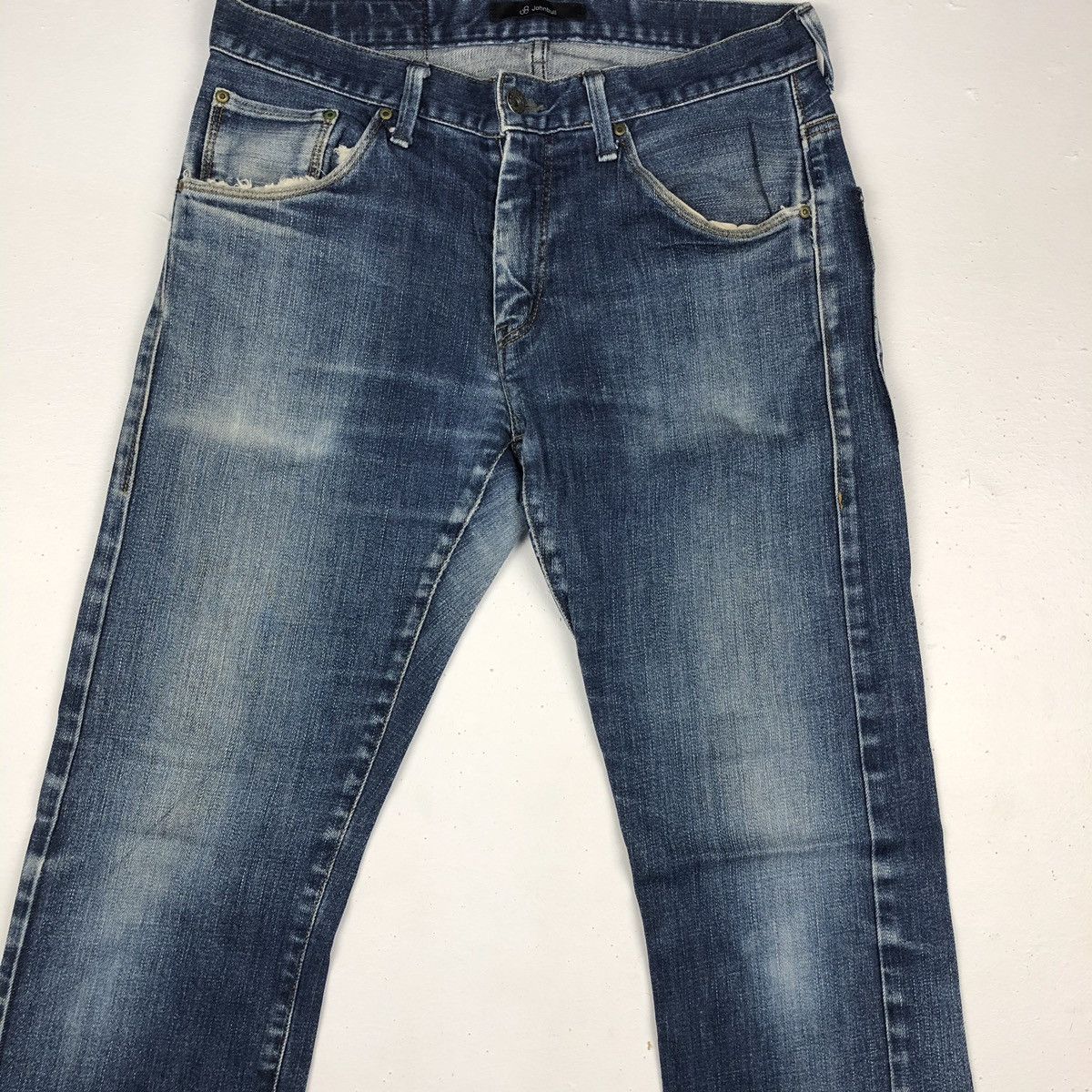 Japanese Brand × Johnbull John Bull distressed denim multiple pocket jeans Size US 31 - 3 Thumbnail