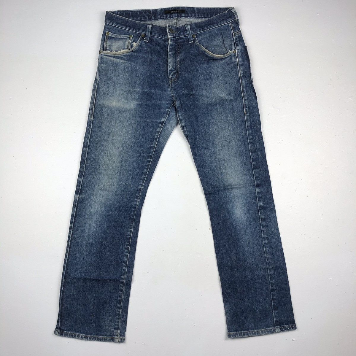 Japanese Brand × Johnbull John Bull distressed denim multiple pocket jeans Size US 31 - 2 Thumbnail