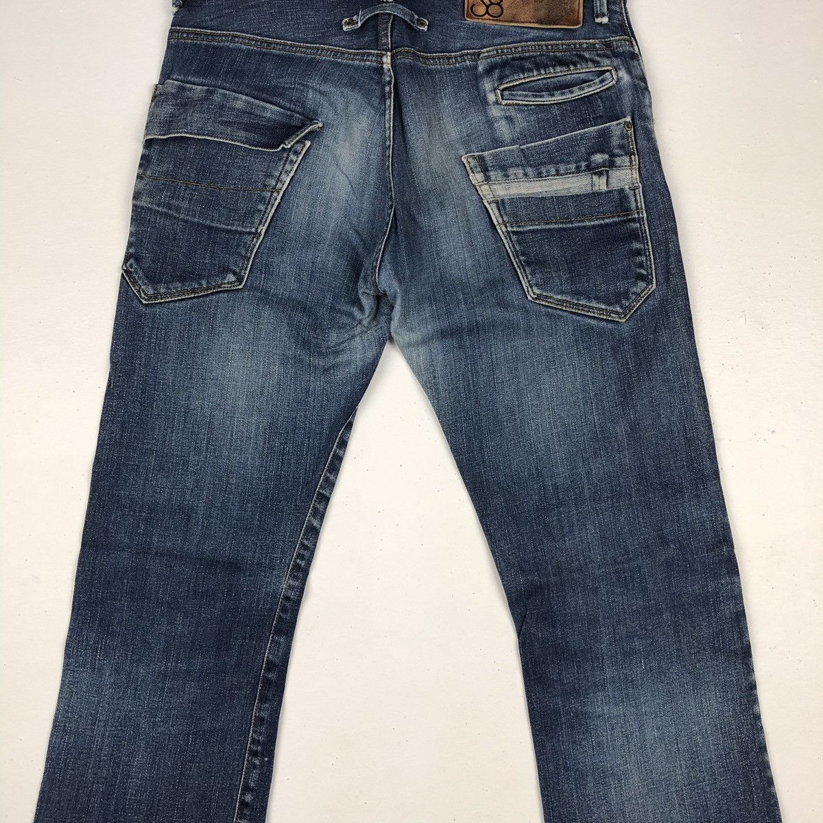 Japanese Brand × Johnbull John Bull distressed denim multiple pocket jeans Size US 31 - 7 Thumbnail