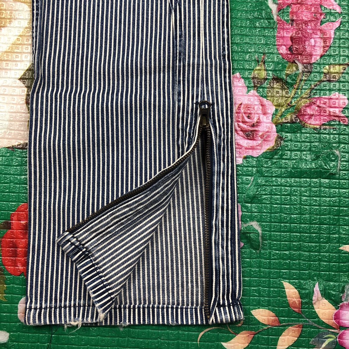 Designer × Japanese Brand Vintage heritage store hickory stripe double knee Size US 32 / EU 48 - 2 Thumbnail