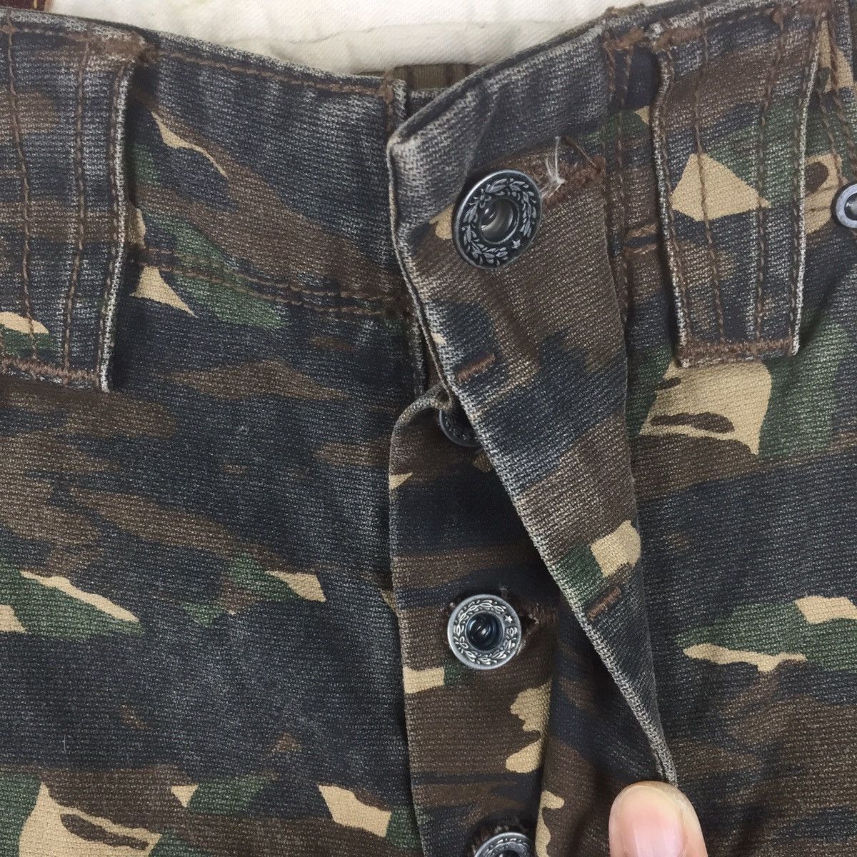 Japanese Brand × Spellbound Vintage spellbound camo design slim fit Size US 30 / EU 46 - 4 Thumbnail