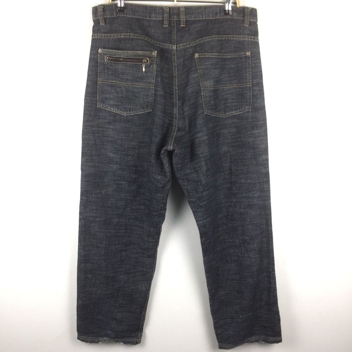 Japanese Brand × MasterPiece × Vintage Vintage Masterpiece jeans multiple pocket nice design Size US 36 / EU 52 - 4 Thumbnail