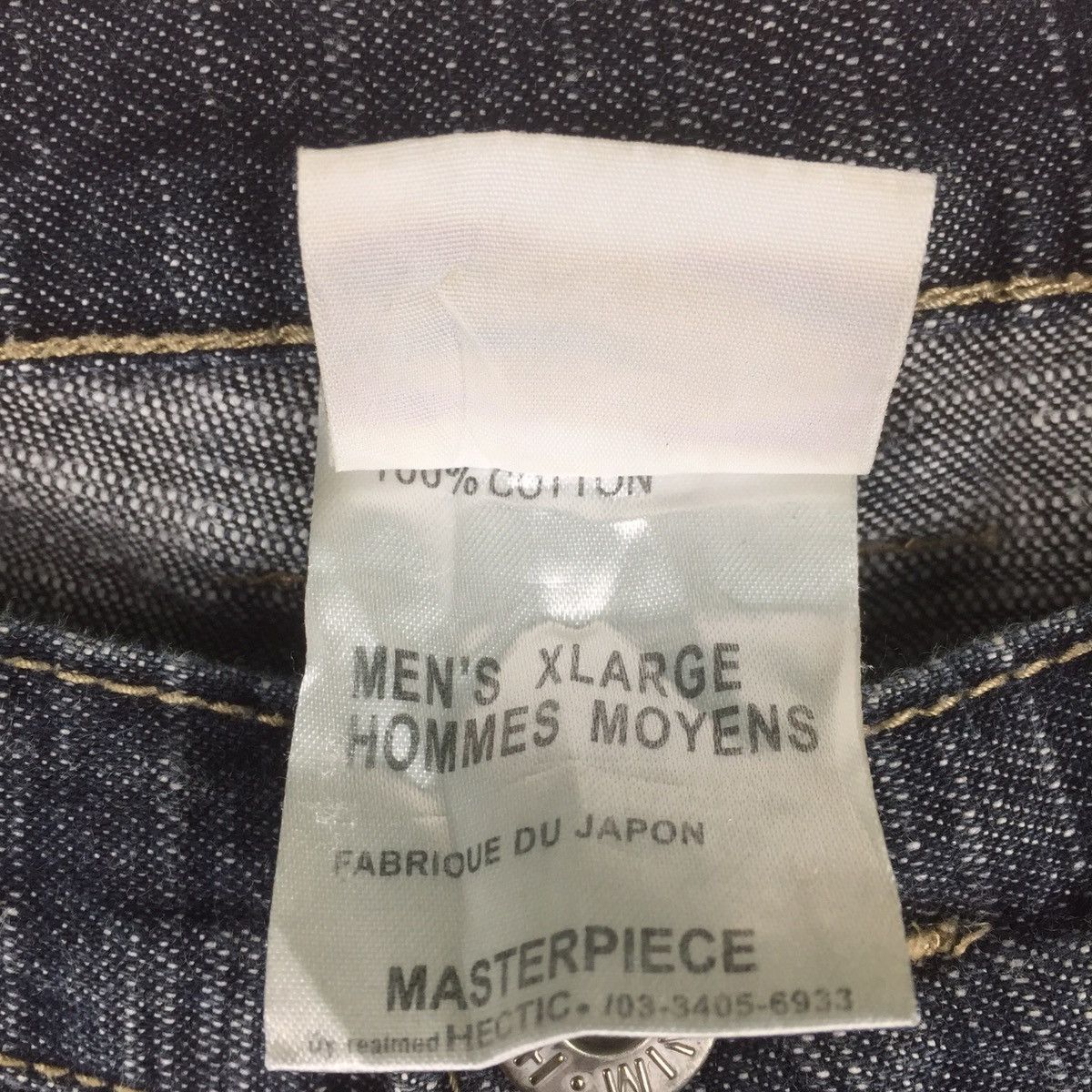 Japanese Brand × MasterPiece × Vintage Vintage Masterpiece jeans multiple pocket nice design Size US 36 / EU 52 - 6 Thumbnail