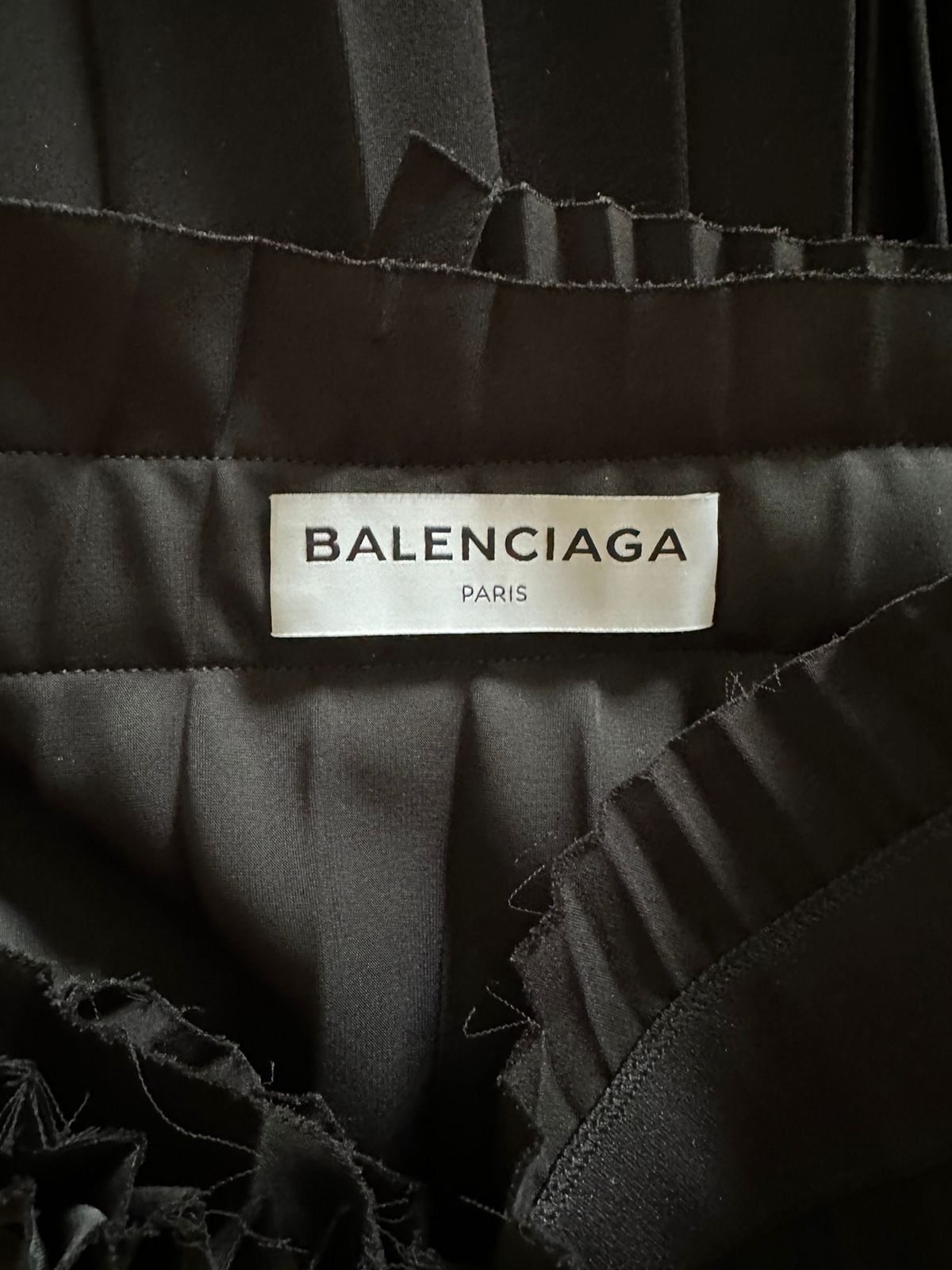 Balenciaga Balenciaga Logo Pleated Kilt Skirt Size 26" / US 2 / IT 38 - 6 Thumbnail