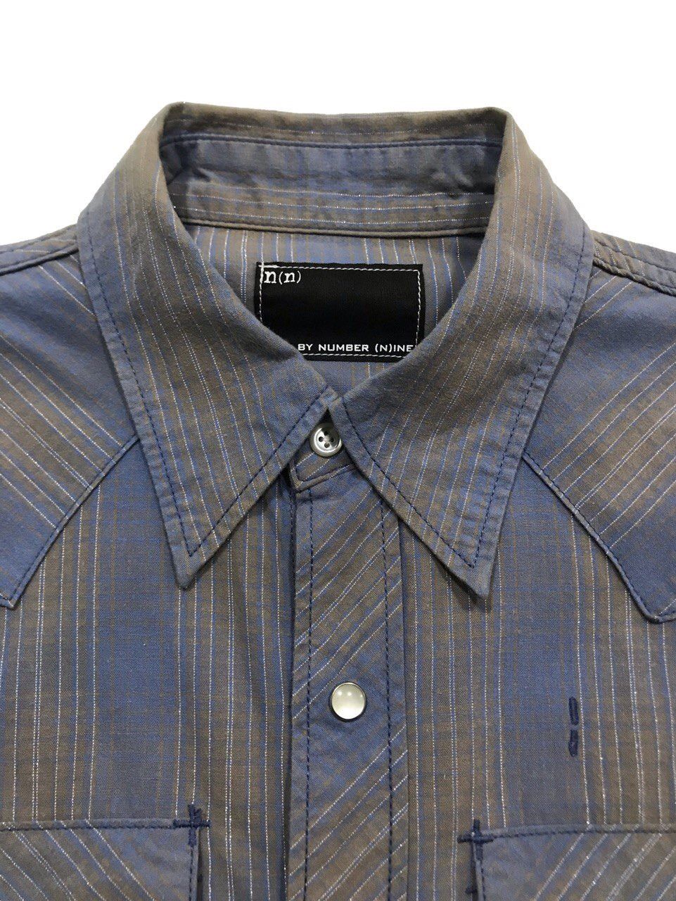 Number (N)ine Musical Note Flannel Shirt Size US L / EU 52-54 / 3 - 6 Thumbnail