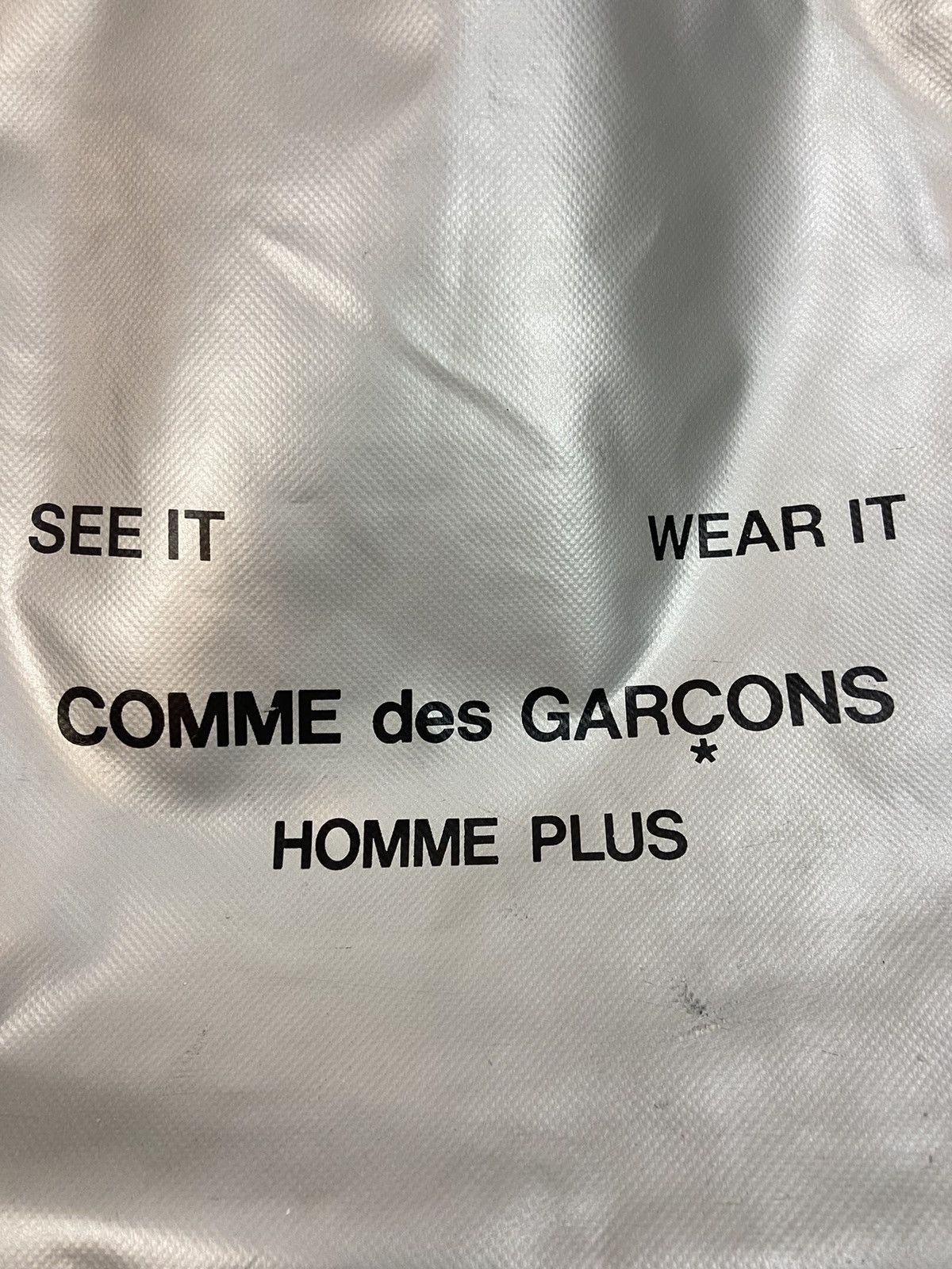 Comme des Garcons Homme Plus Comme des Garcons Homme Plus SEE IT WEAR IT BAG Size ONE SIZE - 21 Thumbnail
