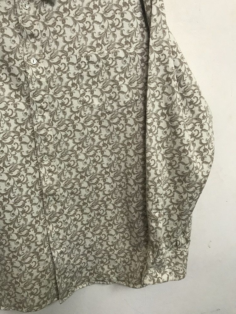 Yohji Yamamoto A.A.R Against All Risks Floral Flowers LS Button Shirt Size US XL / EU 56 / 4 - 4 Thumbnail