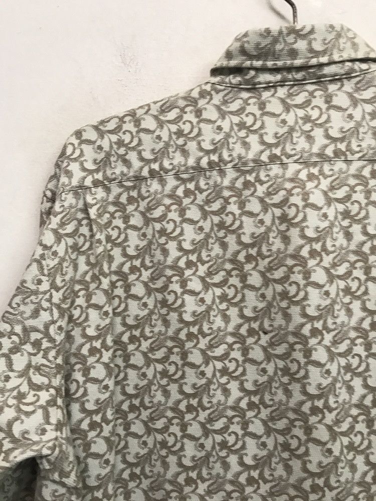 Yohji Yamamoto A.A.R Against All Risks Floral Flowers LS Button Shirt Size US XL / EU 56 / 4 - 7 Thumbnail