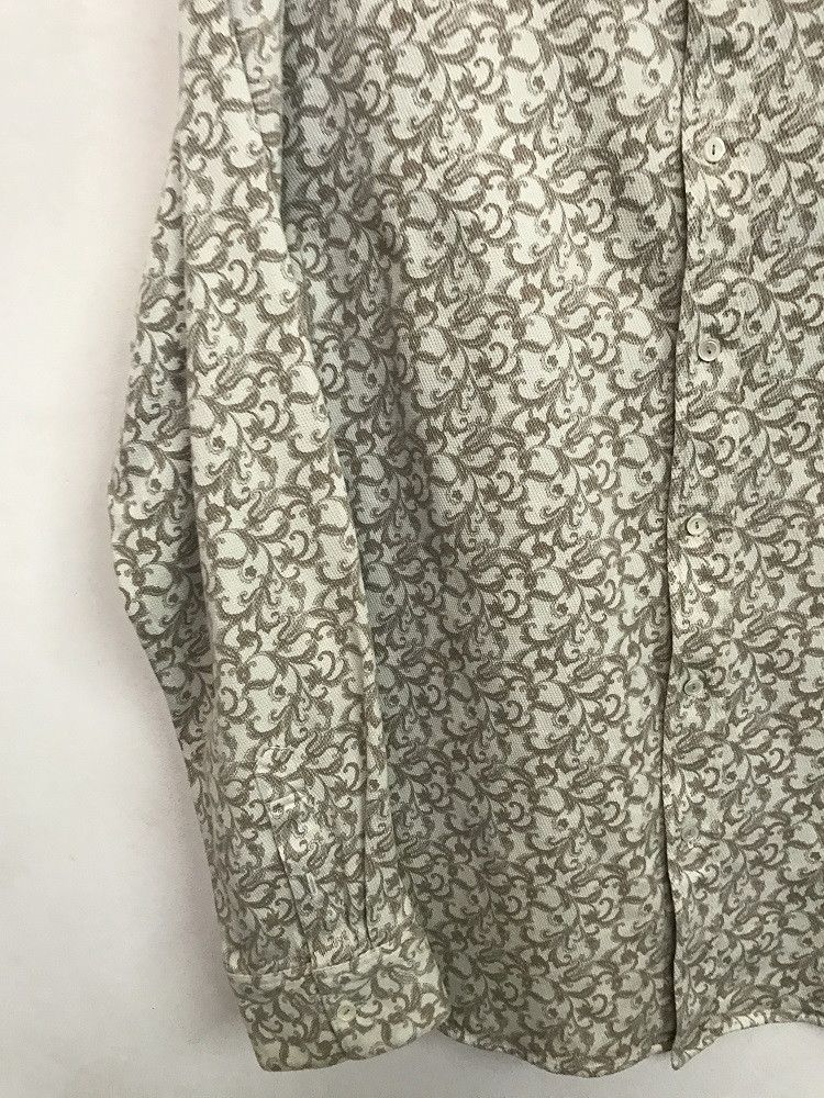Yohji Yamamoto A.A.R Against All Risks Floral Flowers LS Button Shirt Size US XL / EU 56 / 4 - 5 Thumbnail