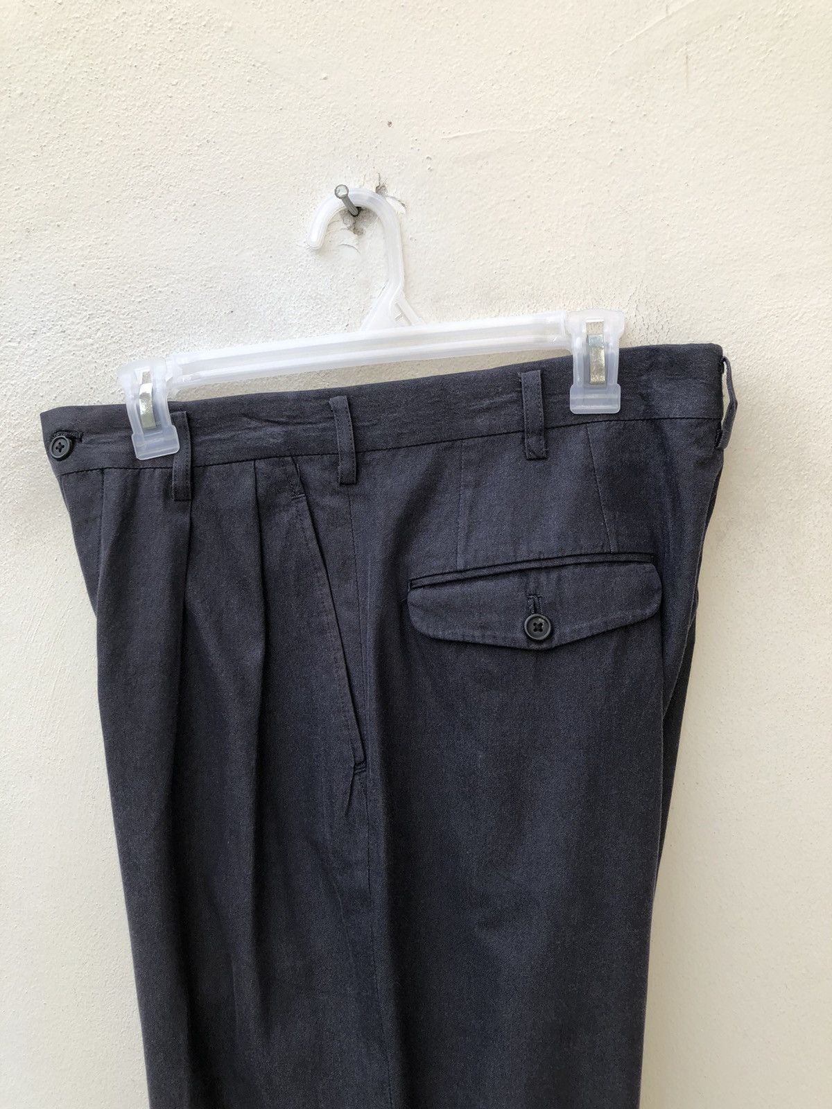 Y's for Men × Yohji Yamamoto 1994 A/W Yohji Yamamoto Y’s For Men Cotton Trouser Pant Size US 30 / EU 46 - 24 Thumbnail
