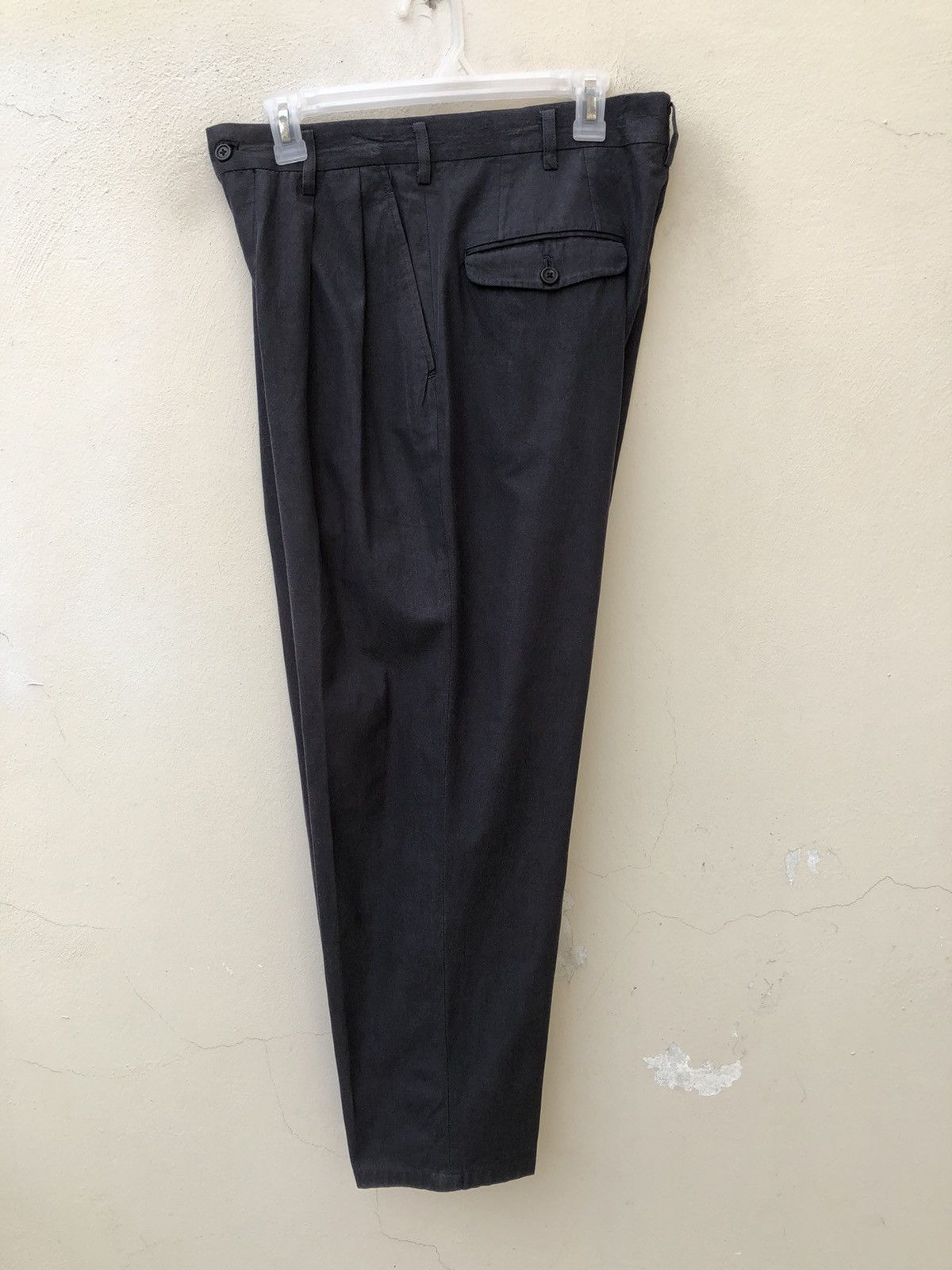 Y's for Men × Yohji Yamamoto 1994 A/W Yohji Yamamoto Y’s For Men Cotton Trouser Pant Size US 30 / EU 46 - 23 Thumbnail
