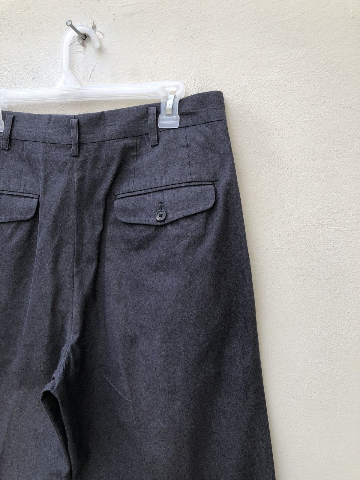 Y's for Men × Yohji Yamamoto 1994 A/W Yohji Yamamoto Y’s For Men Cotton Trouser Pant Size US 30 / EU 46 - 20 Thumbnail