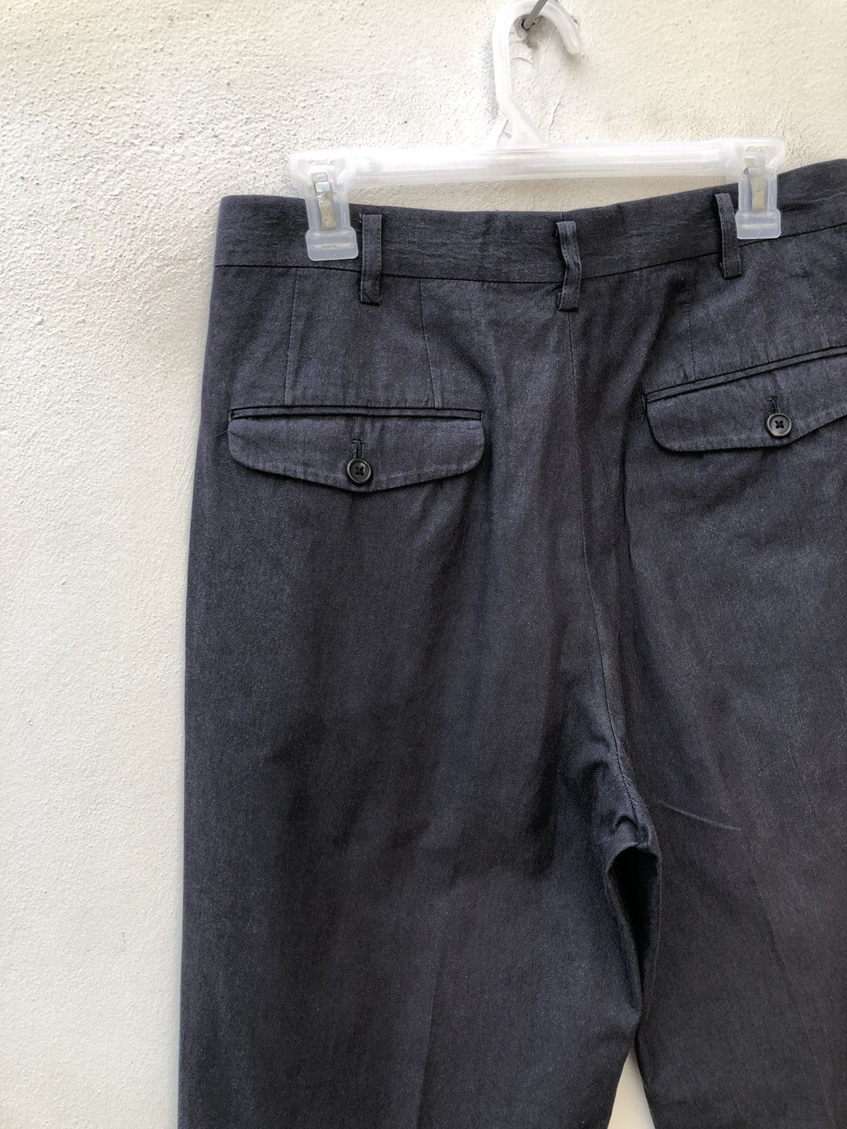 Y's for Men × Yohji Yamamoto 1994 A/W Yohji Yamamoto Y’s For Men Cotton Trouser Pant Size US 30 / EU 46 - 17 Thumbnail