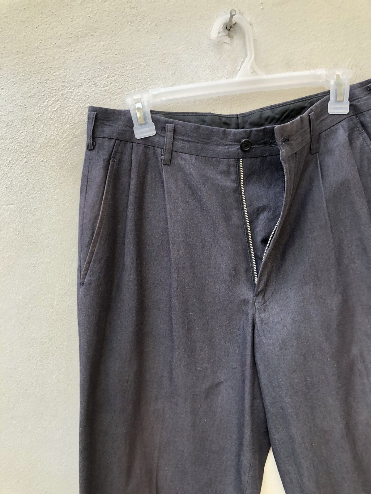 Y's for Men × Yohji Yamamoto 1994 A/W Yohji Yamamoto Y’s For Men Cotton Trouser Pant Size US 30 / EU 46 - 9 Thumbnail