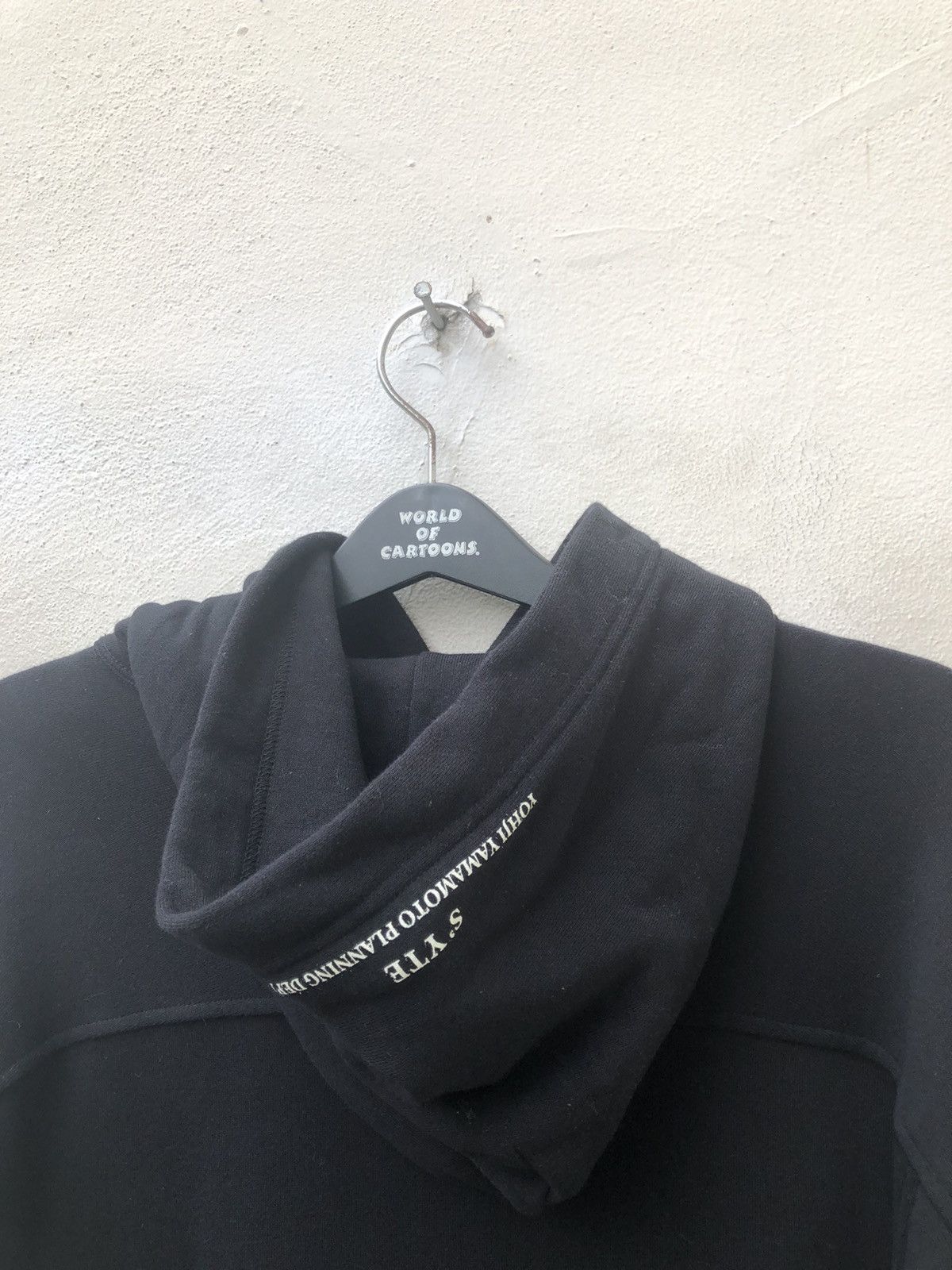 Yohji Yamamoto S’YTE Yohji Yamamoto Poem Black Hoodie Size US XL / EU 56 / 4 - 5 Thumbnail