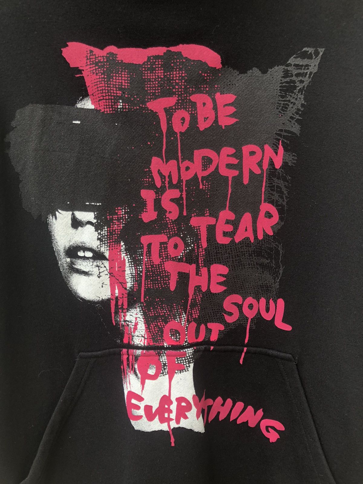 Yohji Yamamoto S’YTE Yohji Yamamoto Poem Black Hoodie Size US XL / EU 56 / 4 - 2 Thumbnail