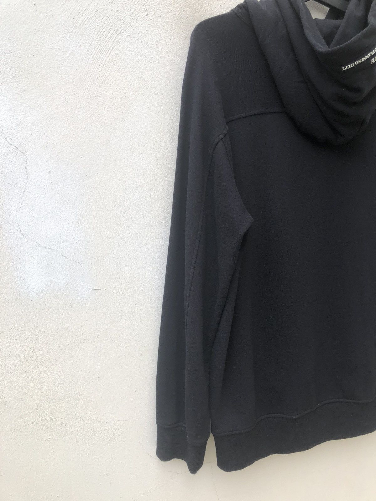Yohji Yamamoto S’YTE Yohji Yamamoto Poem Black Hoodie Size US XL / EU 56 / 4 - 7 Thumbnail
