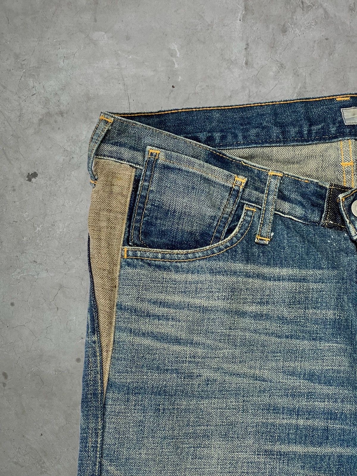 Comme des Garcons SS/15 Junya Watanabe Patchwork Reconstructed Denims Size US 32 / EU 48 - 6 Thumbnail