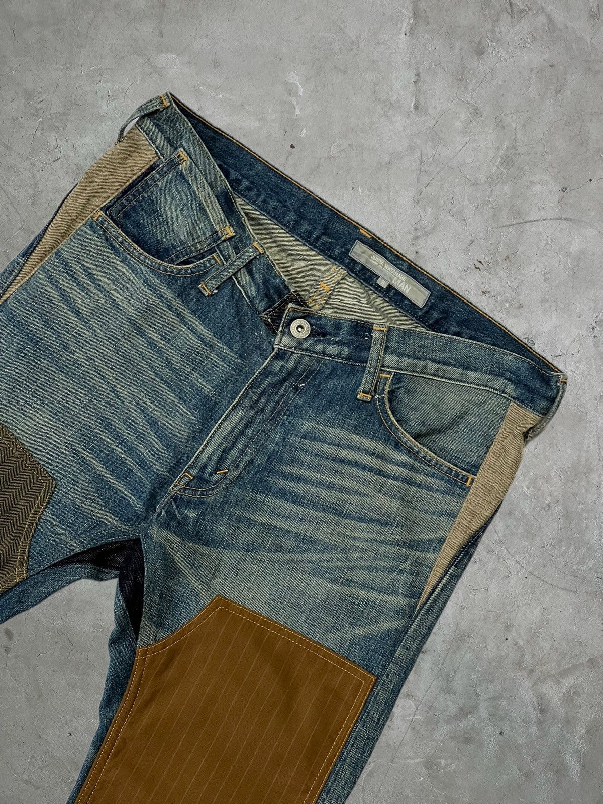 Comme des Garcons SS/15 Junya Watanabe Patchwork Reconstructed Denims Size US 32 / EU 48 - 3 Thumbnail