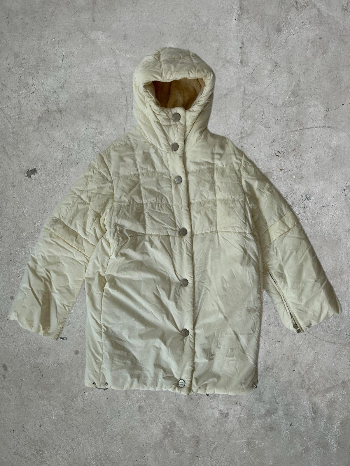 Chanel Vintage Chanel Fleece Lined Jacket Size US M / EU 48-50 / 2 - 2 Thumbnail