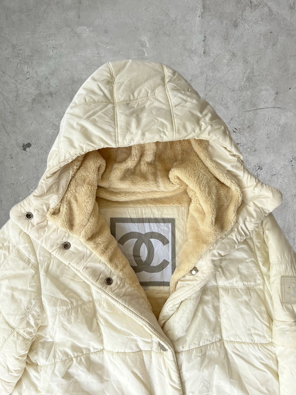 Chanel Vintage Chanel Fleece Lined Jacket Size US M / EU 48-50 / 2 - 14 Thumbnail