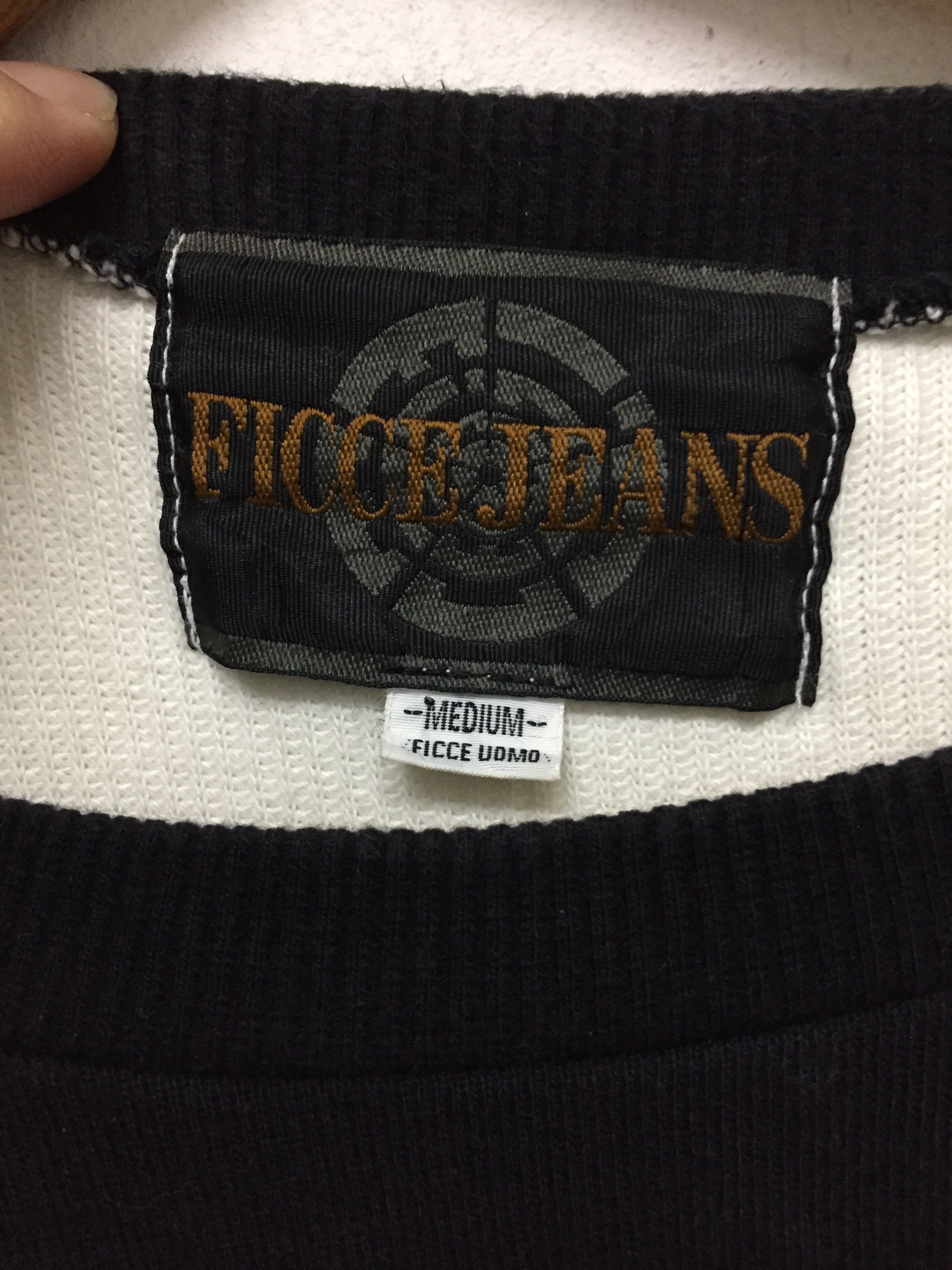 Yoshiyuki Konishi AW1999 FICCE hybrid 'Muttley' block sweatshirt Size US L / EU 52-54 / 3 - 14 Thumbnail