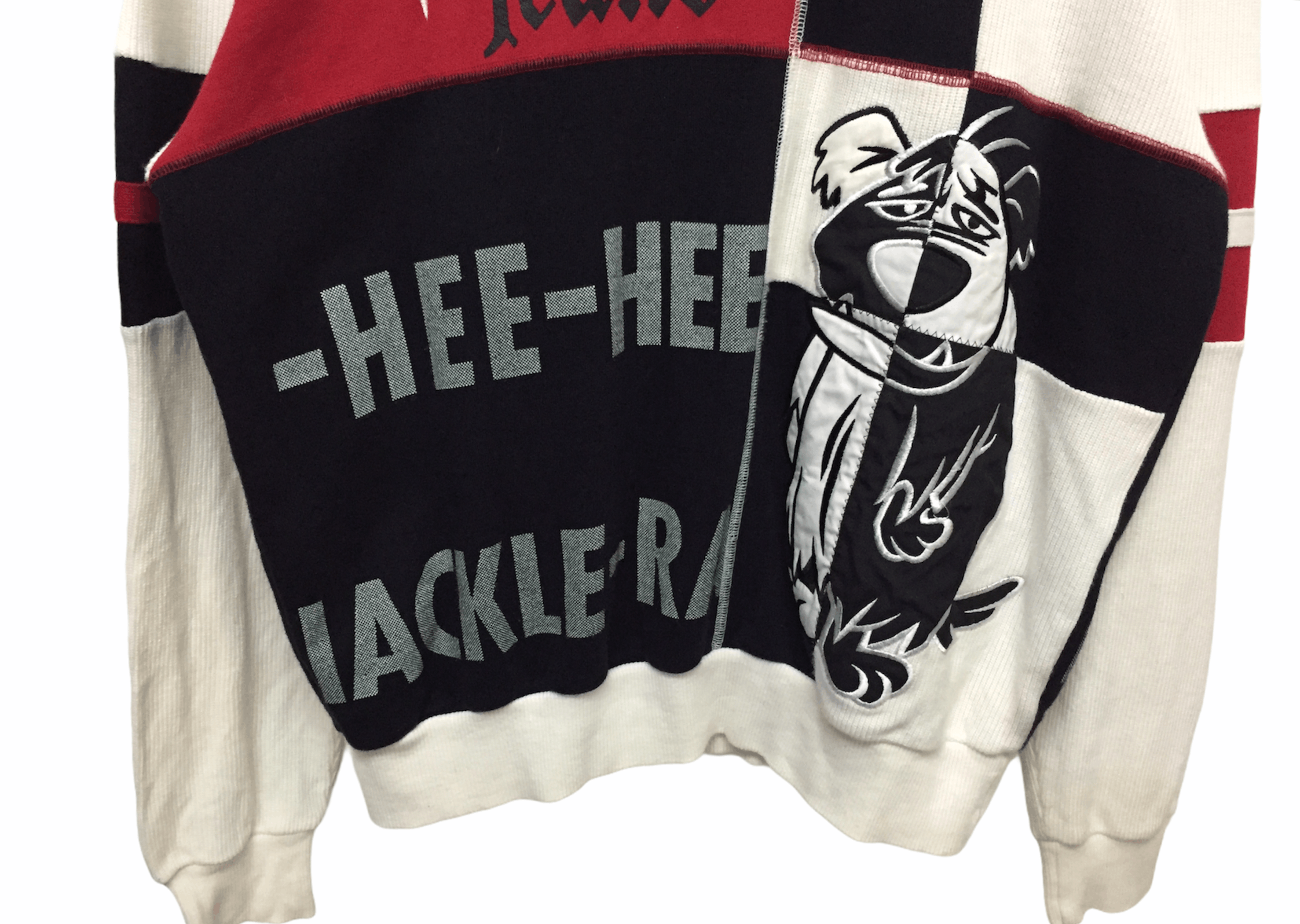 Yoshiyuki Konishi AW1999 FICCE hybrid 'Muttley' block sweatshirt Size US L / EU 52-54 / 3 - 5 Thumbnail