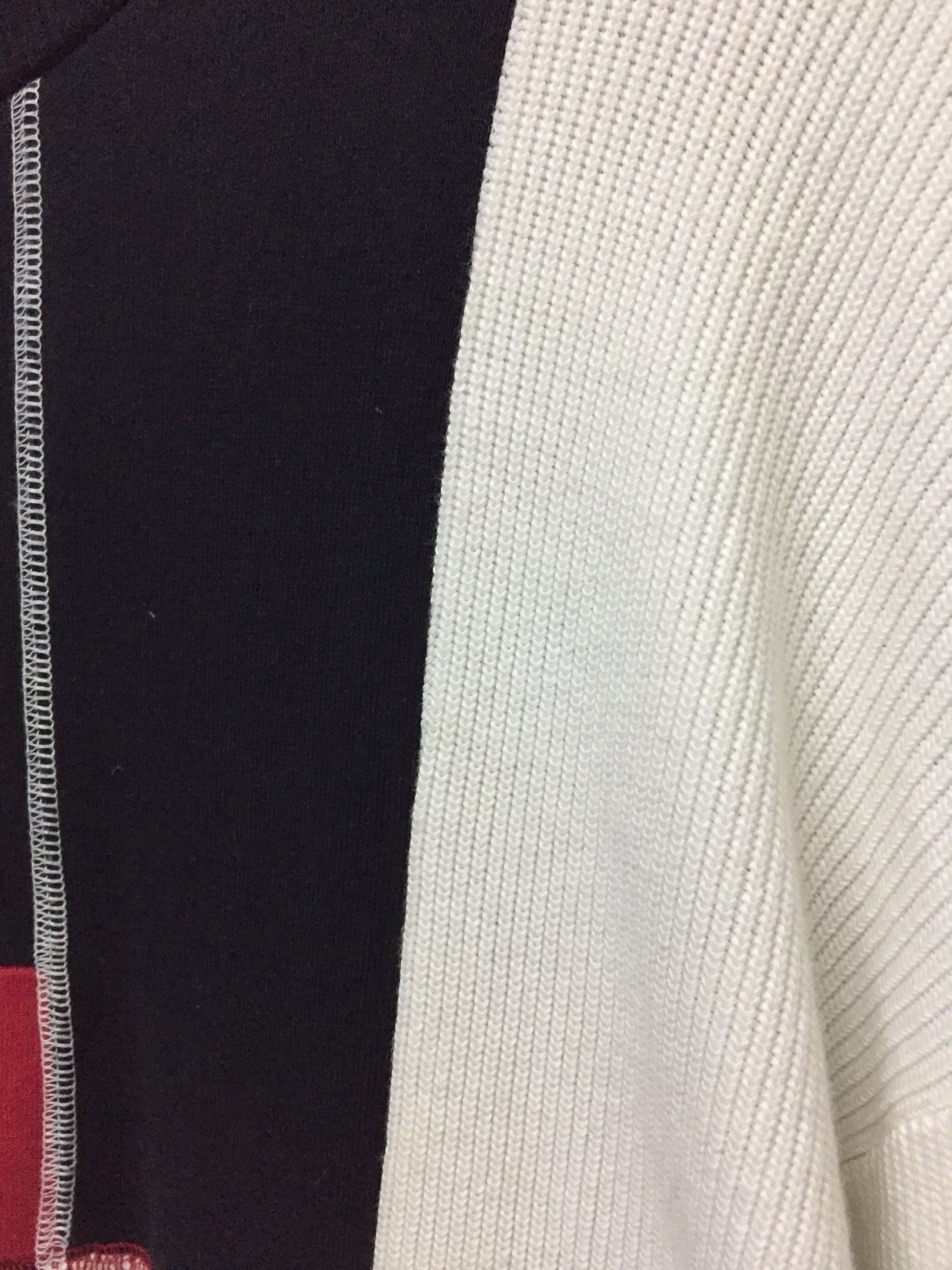 Yoshiyuki Konishi AW1999 FICCE hybrid 'Muttley' block sweatshirt Size US L / EU 52-54 / 3 - 9 Thumbnail