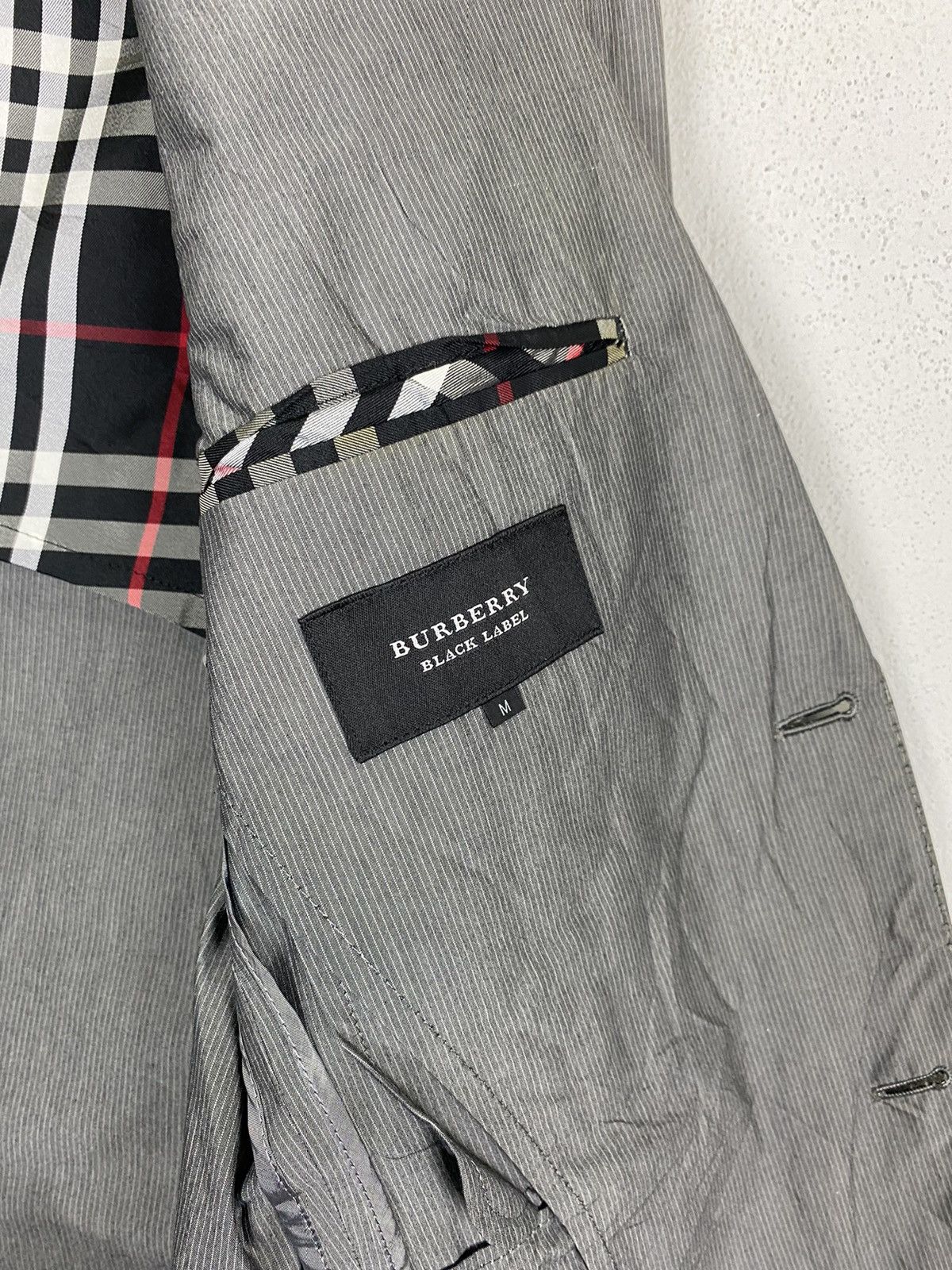 Burberry BURBERRY BLACK LABEL COTTON BLAZER Size US M / EU 48-50 / 2 - 7 Thumbnail